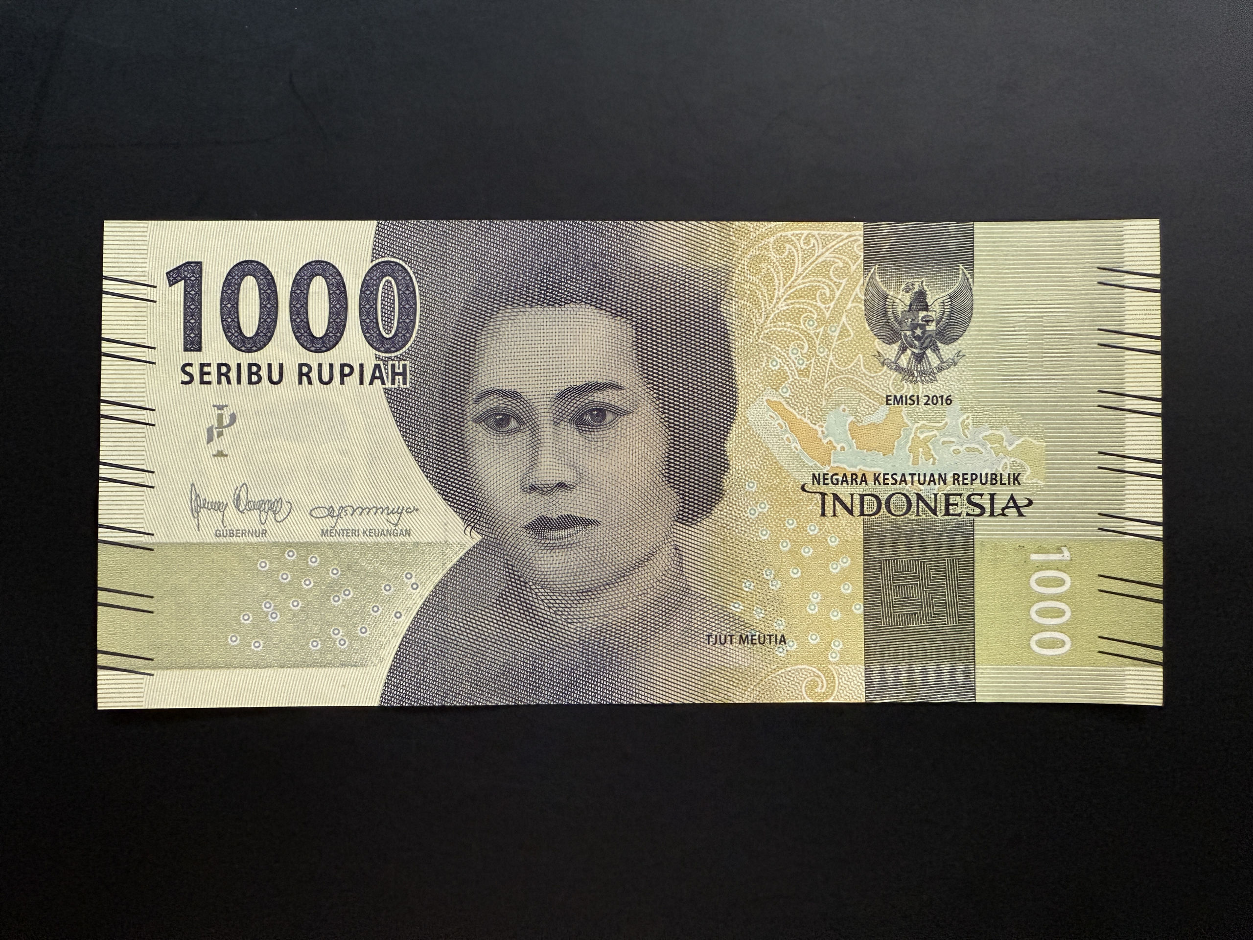 INDONESIA 1000 Rupiah 2016 (P.154) UNC