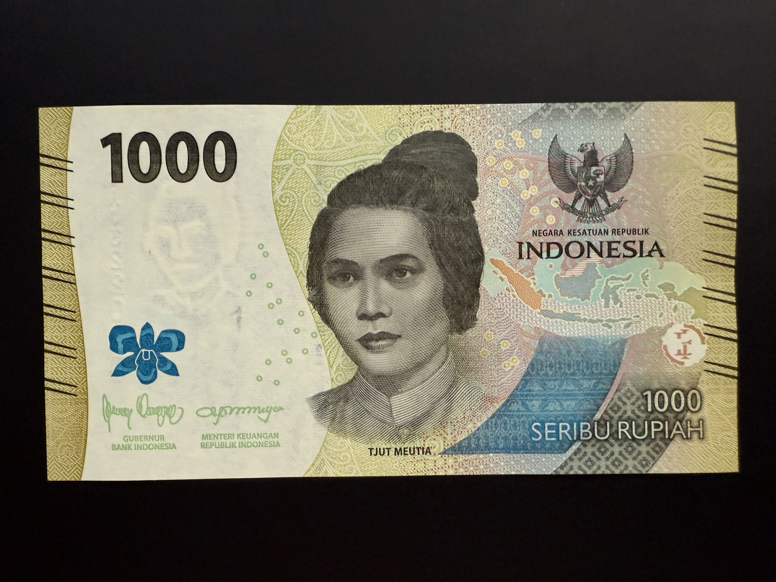 INDONESIA 1000 Rupiah 2022 (P.162) UNC