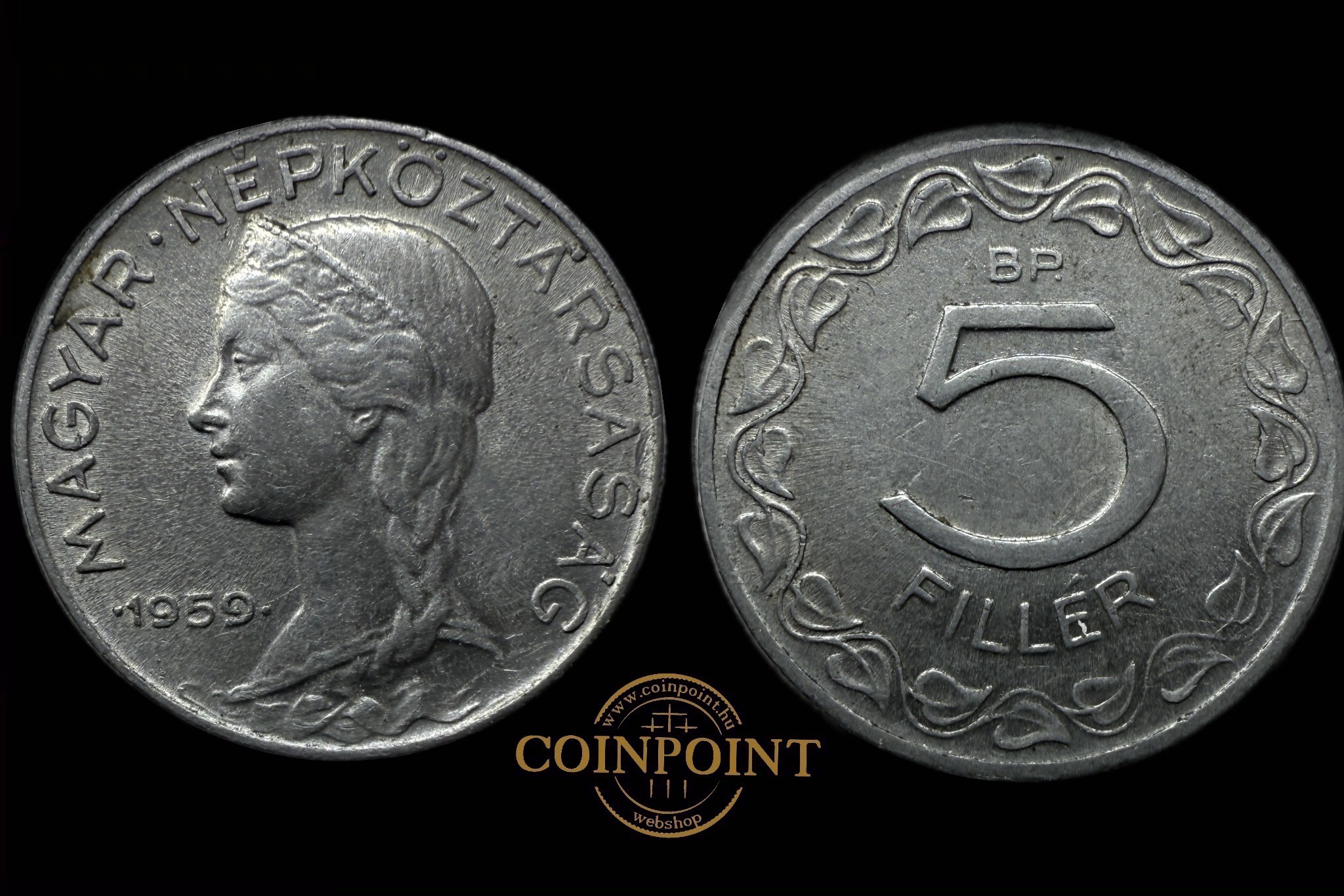 5 Fillér 1959 Adamo F2.1