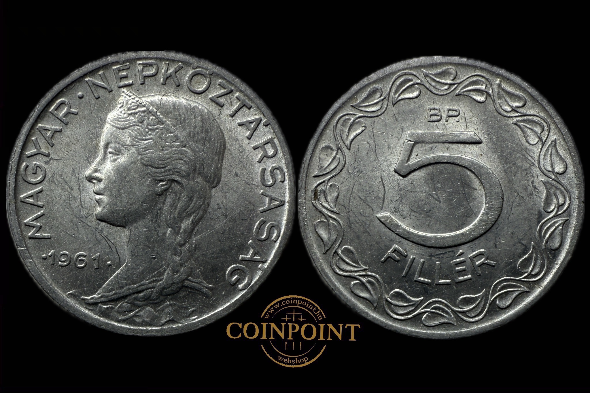 5 Fillér 1961 Adamo F2.1 aUNC