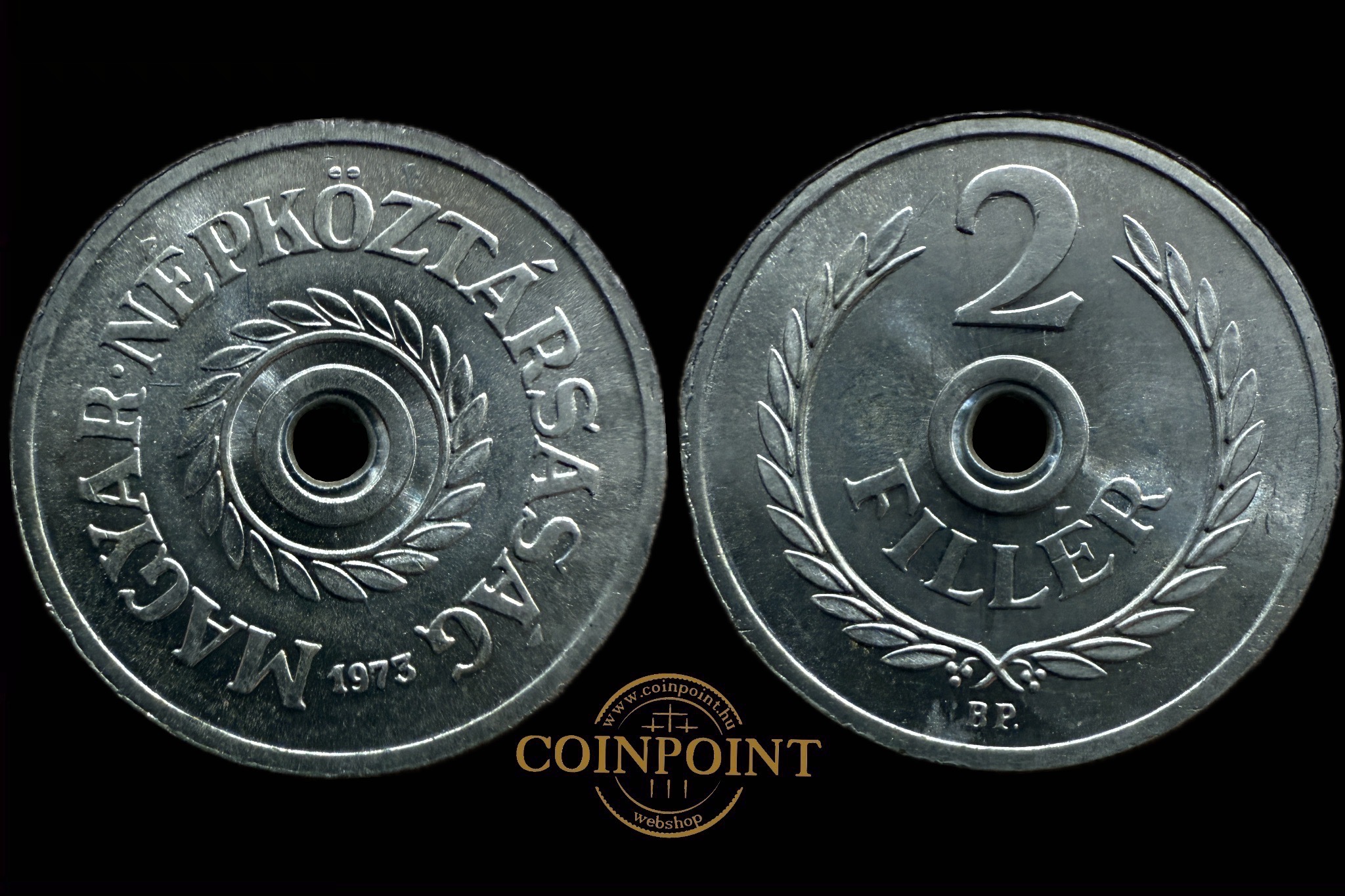 2 Fillér 1973 Adamo F1.1 UNC