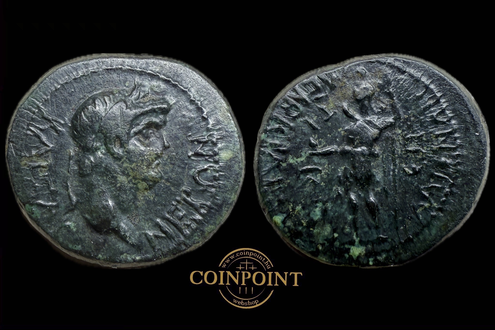 Nero Lydia (i.sz.54-68) Ae ΝƐΡΩΝ ΚΑΙϹΑΡ   ΜΑΙΟΝΩΝ ΜƐΝƐΚΡΑΤΟΥϹ, ƐΠ ΤΙ ΚΛ RPC 3016