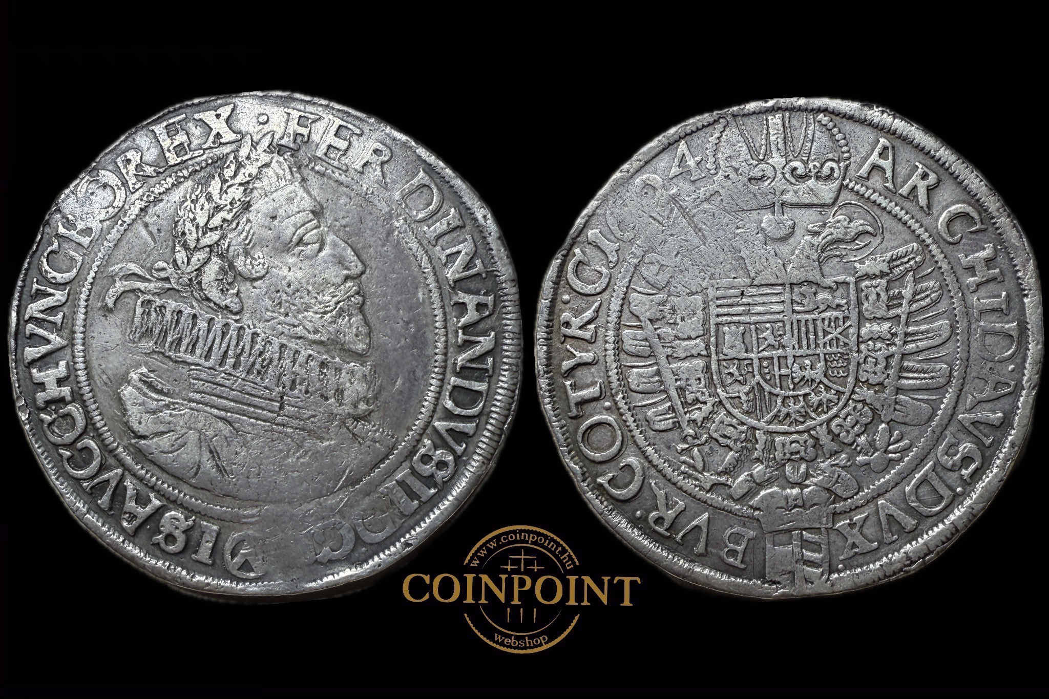 II.Ferdinánd Tallér 1624 Dav 3079