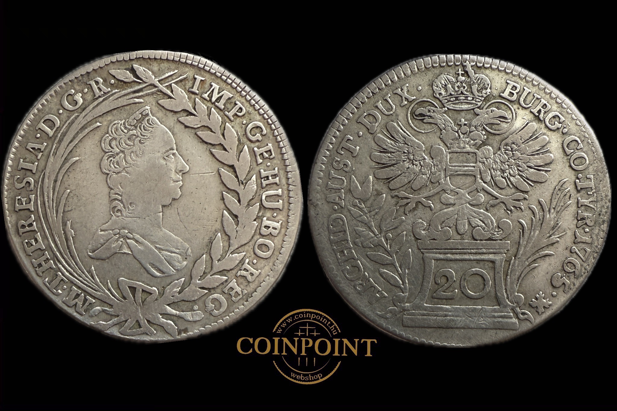 Mária Terézia 20 Krajcár 1765