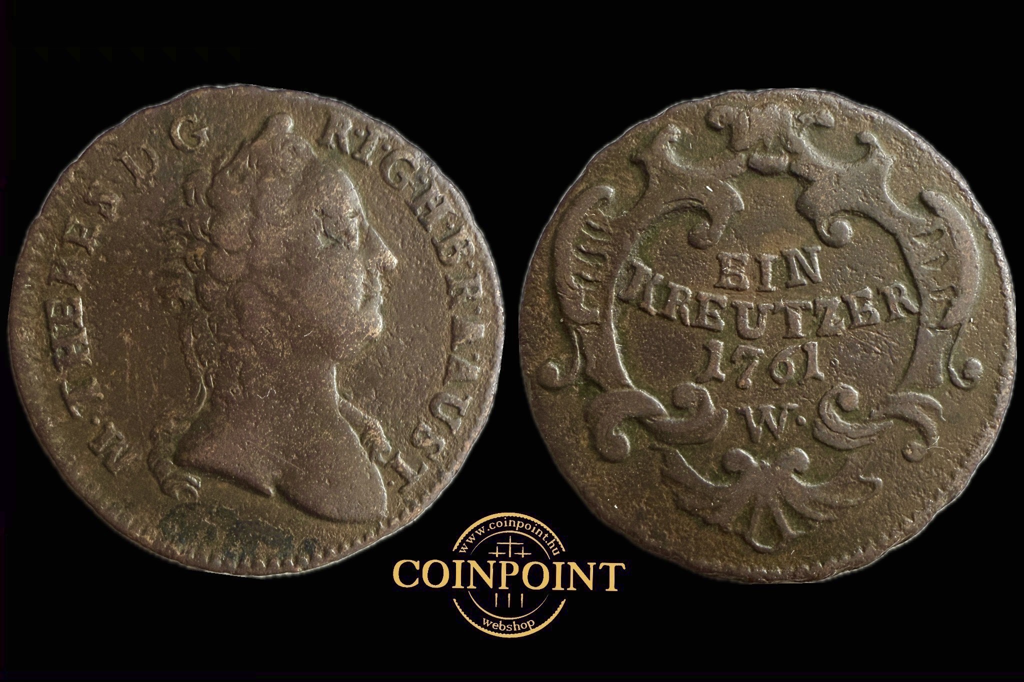 Mária Terézia 1 Krajcár (1761)W