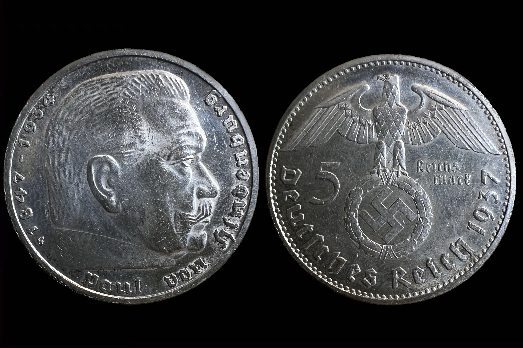 5 Márka Német Birodalom (1937)G