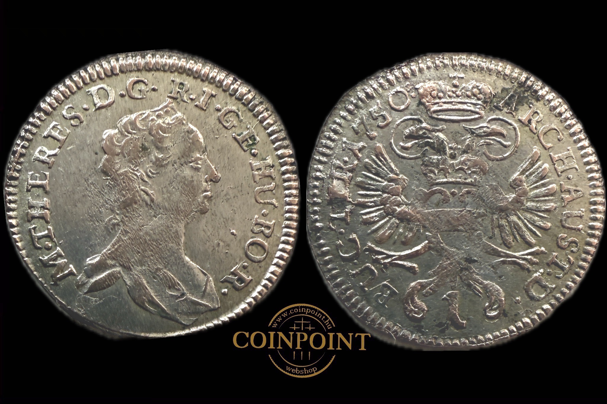 Mária Terézia 1 Krajcár (1750) Bécs