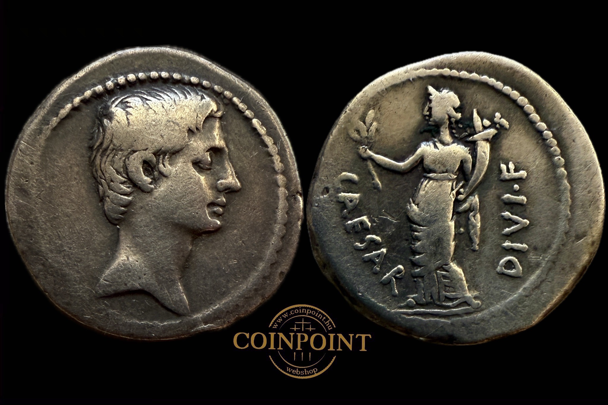 Octavius Augustus (i.e.32-29)Róma Dénár RIC 252