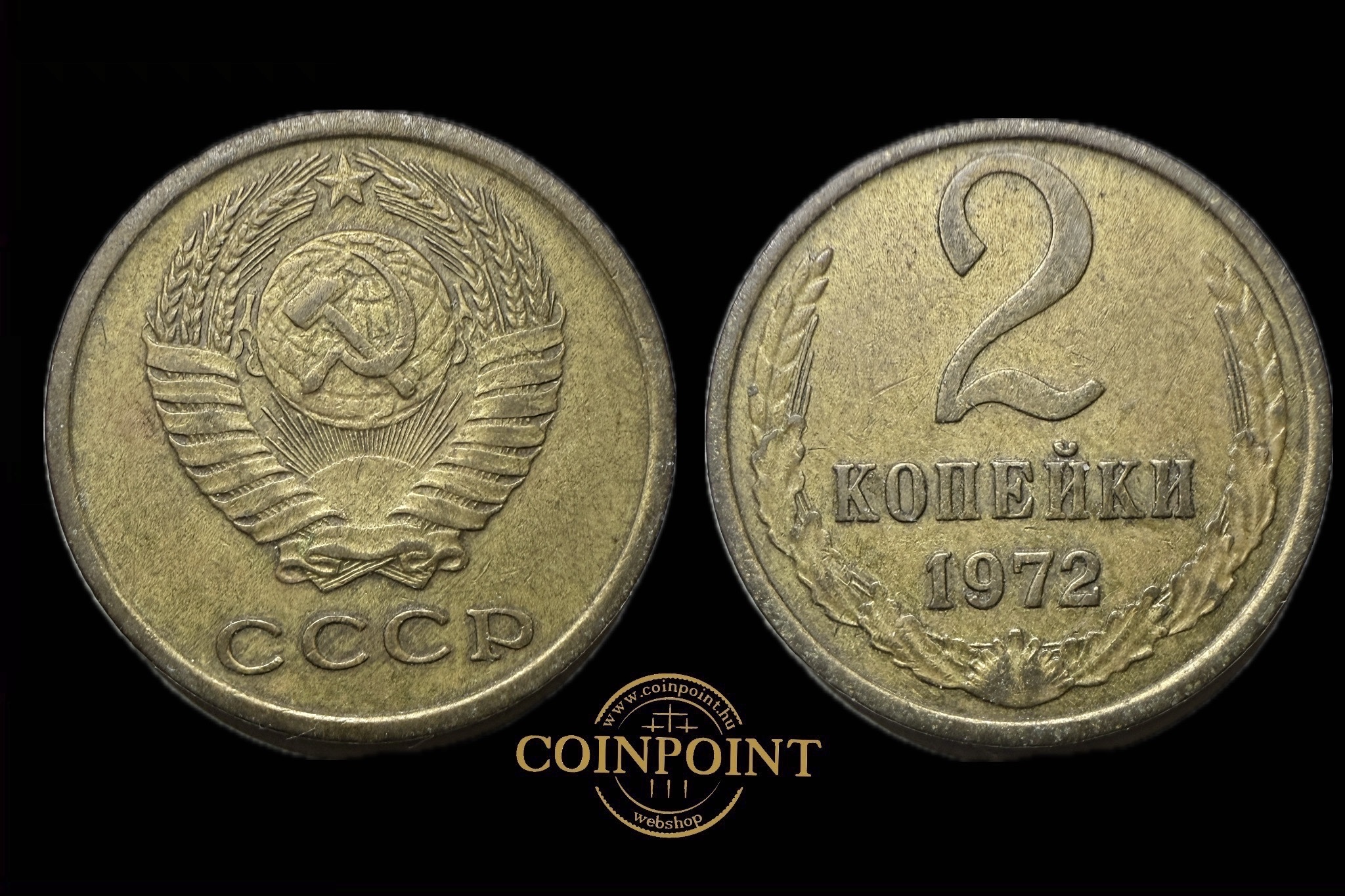 CCCP 2 Kopek 1972