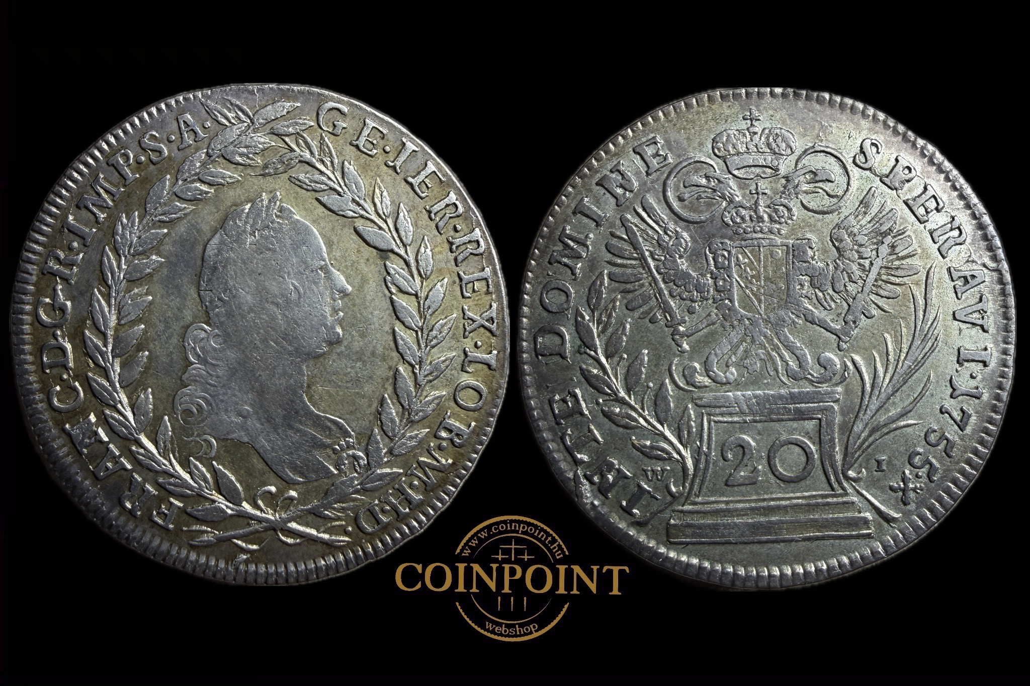 Loth.Ferenc 20 Krajcár 1755 W-I