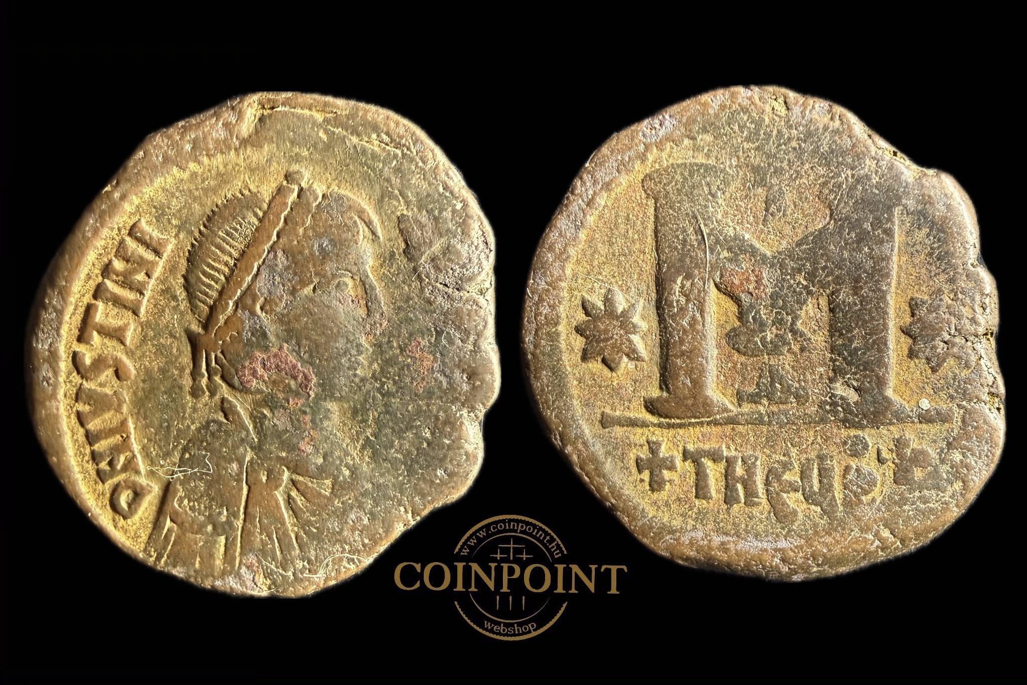 I.Justin (518-527) Constantinapoly Follis