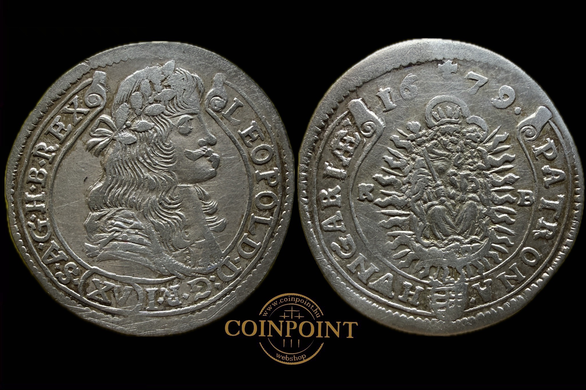 I.Lipót 1679 15 Krajcár K-B H-1428