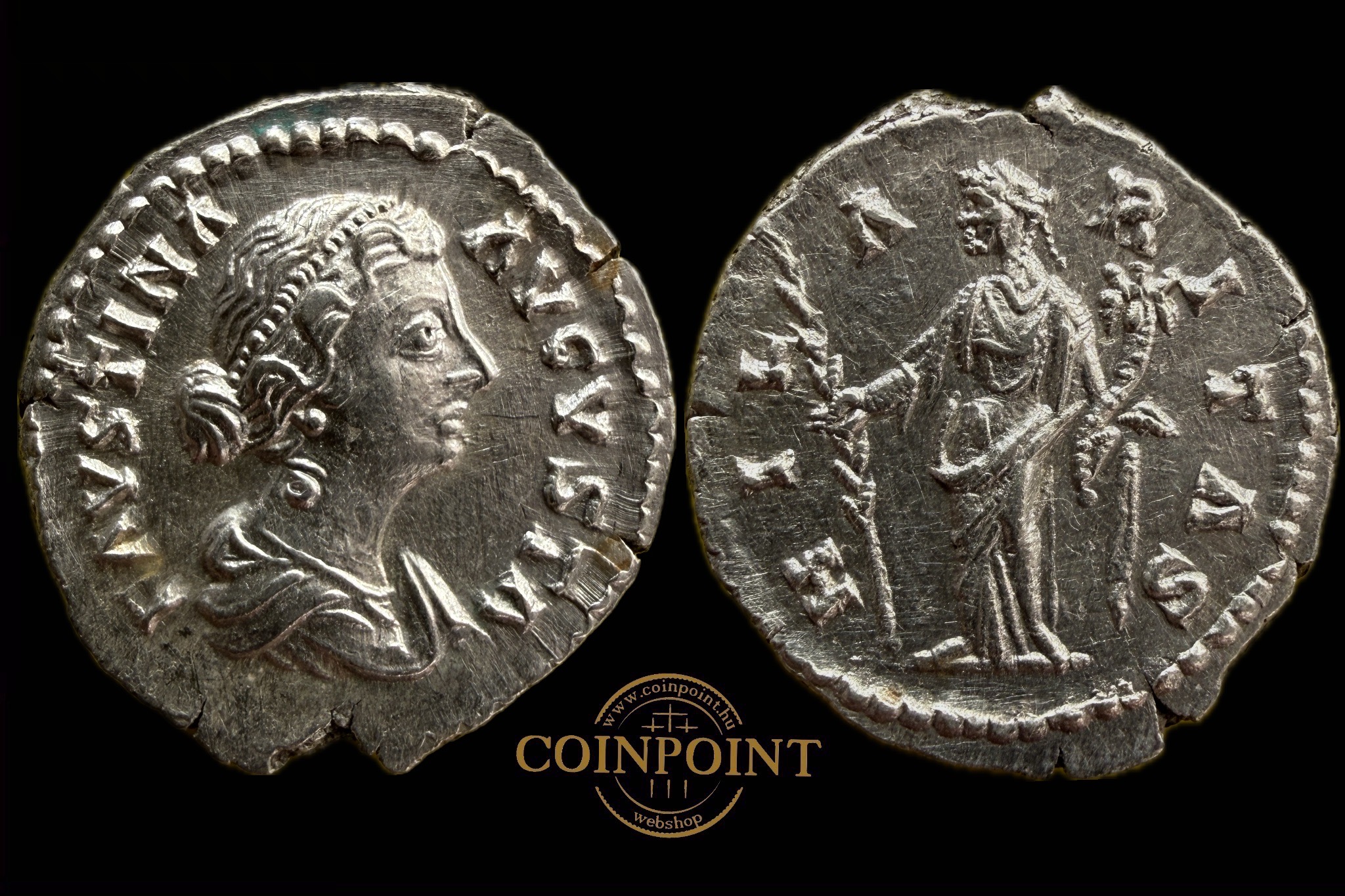 I.Faustina Dénár (147-176) RIC 686