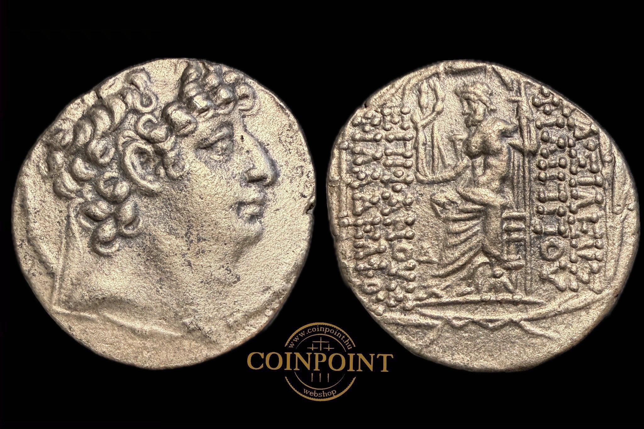 I. Philip Philadelphos (i.e.95-75) Antiókia Tetradrachma SNG 2803