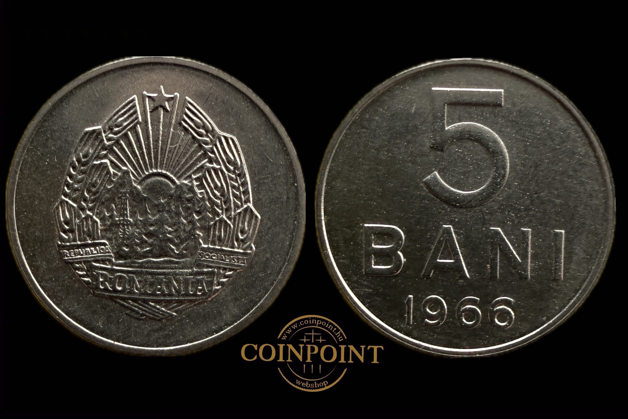 Románia 1966 5 Bani KM92