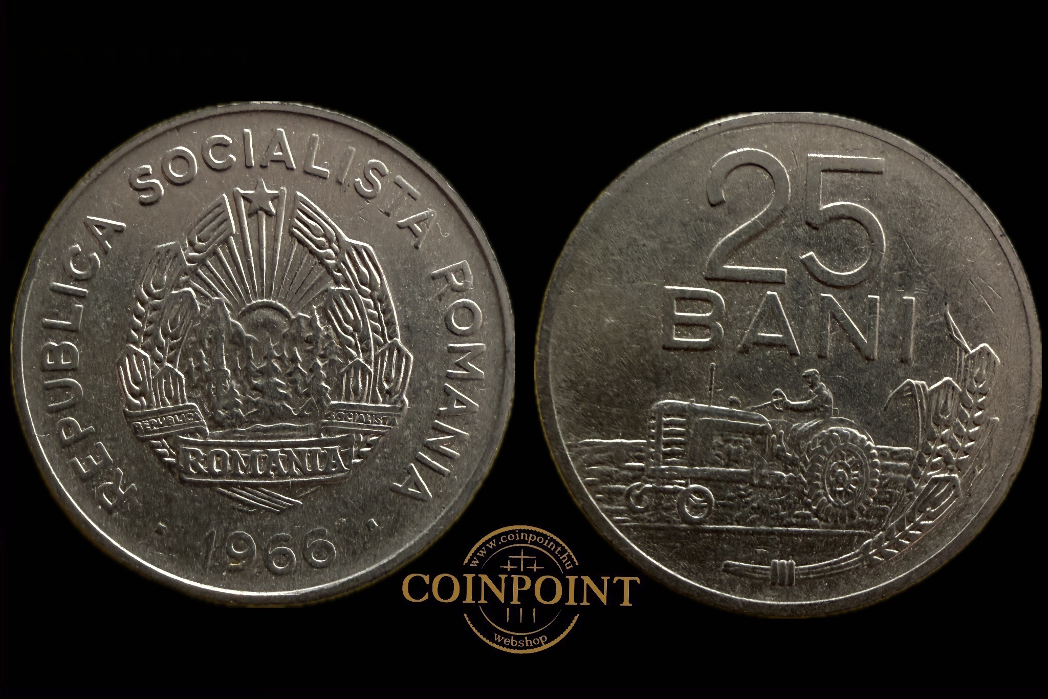 Románia 1966 25 Bani KM88