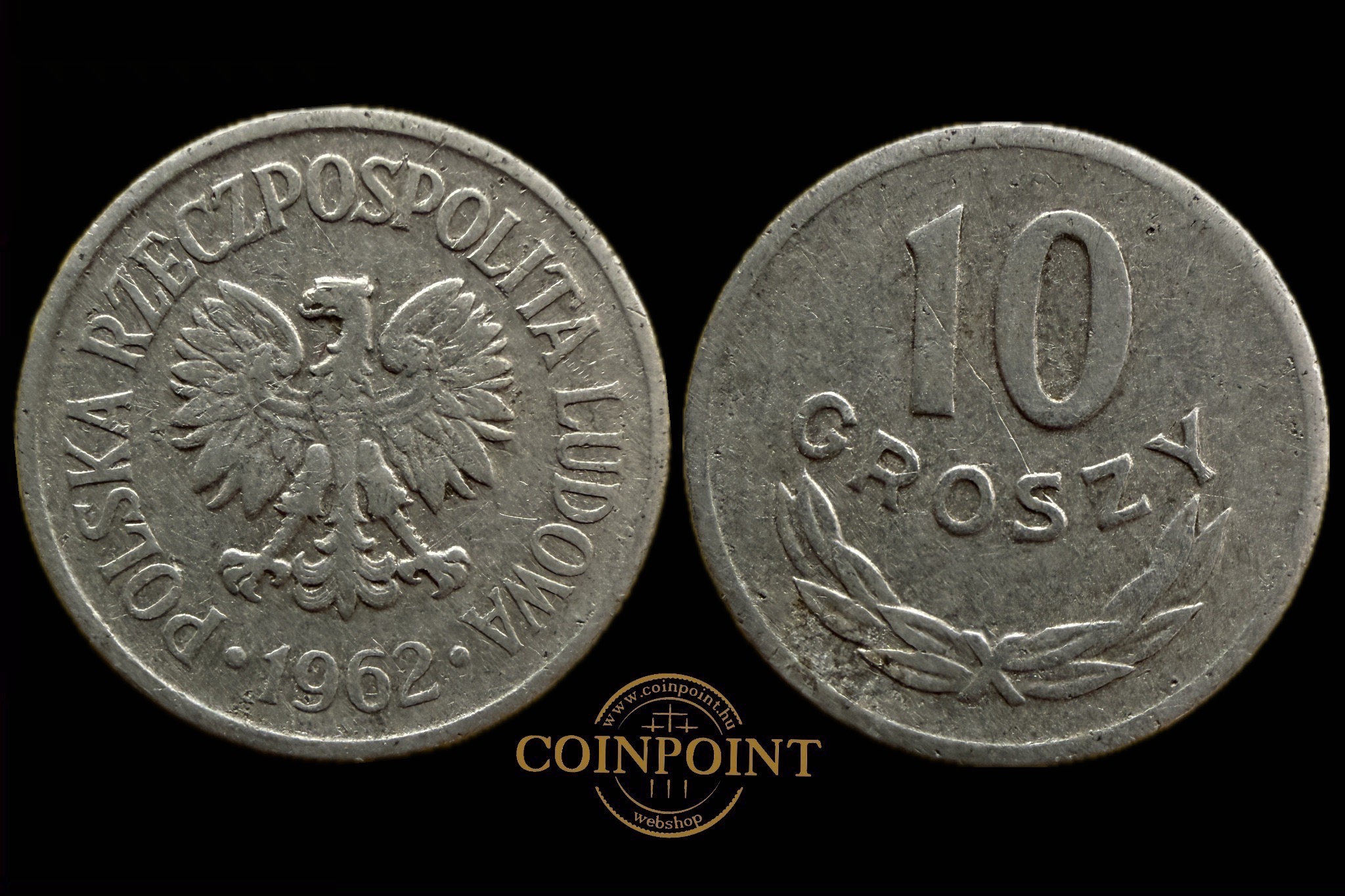 Lengyel 10 Groszy 1962