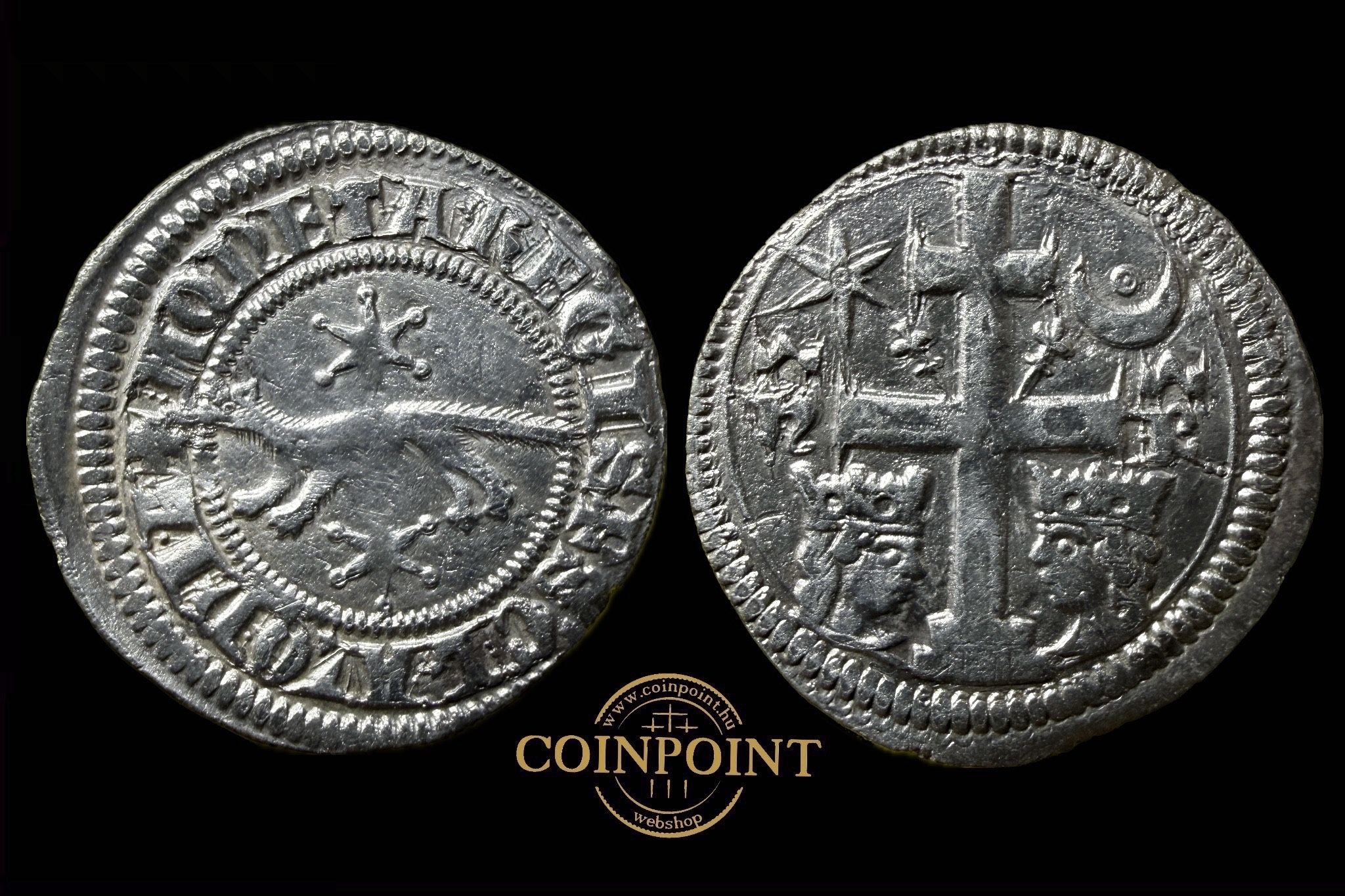 Németújvári H. Bán Szlavónia Dénár ÉhSz-11