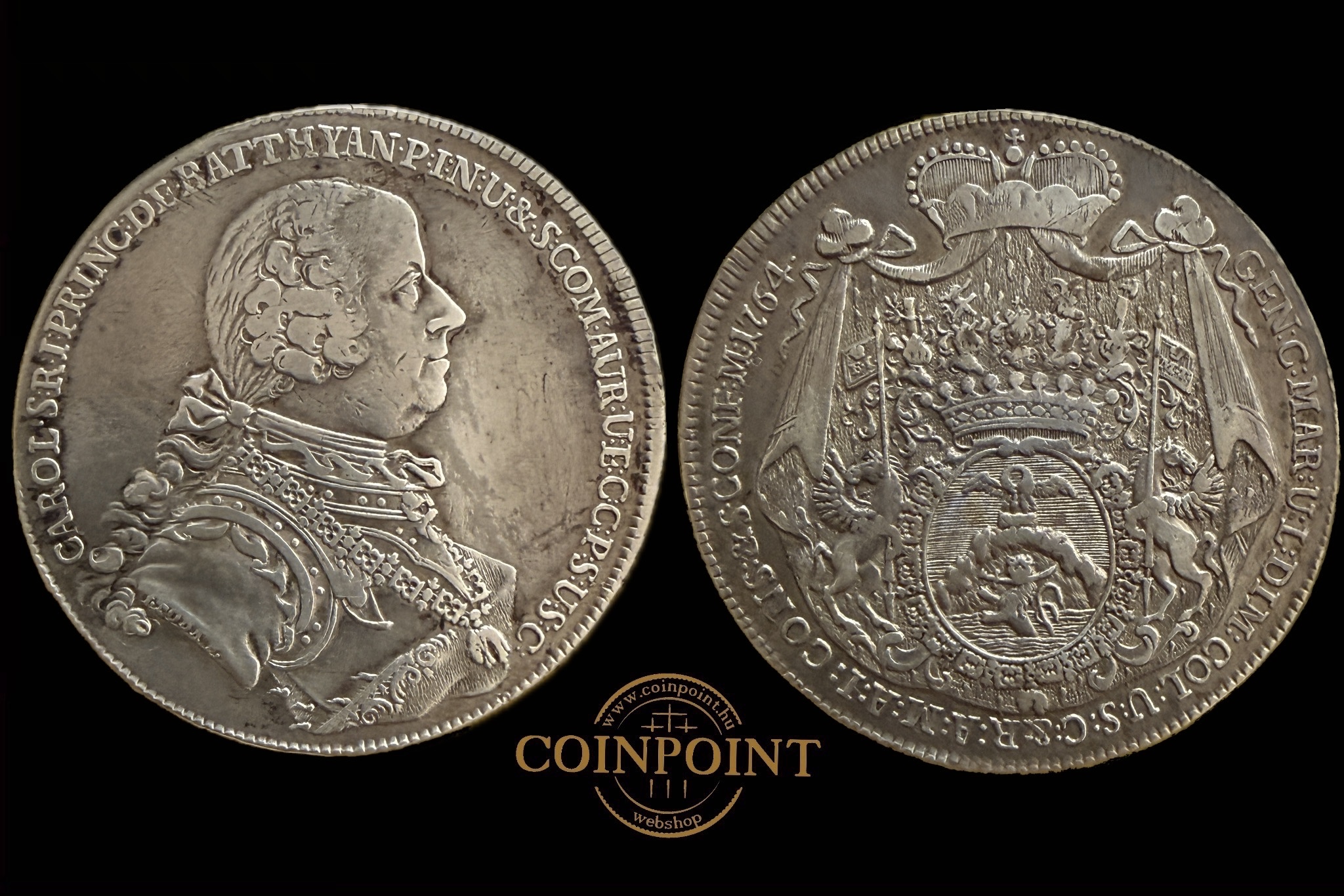 Batthyani Károly 1764 Tallér Holzmair 9