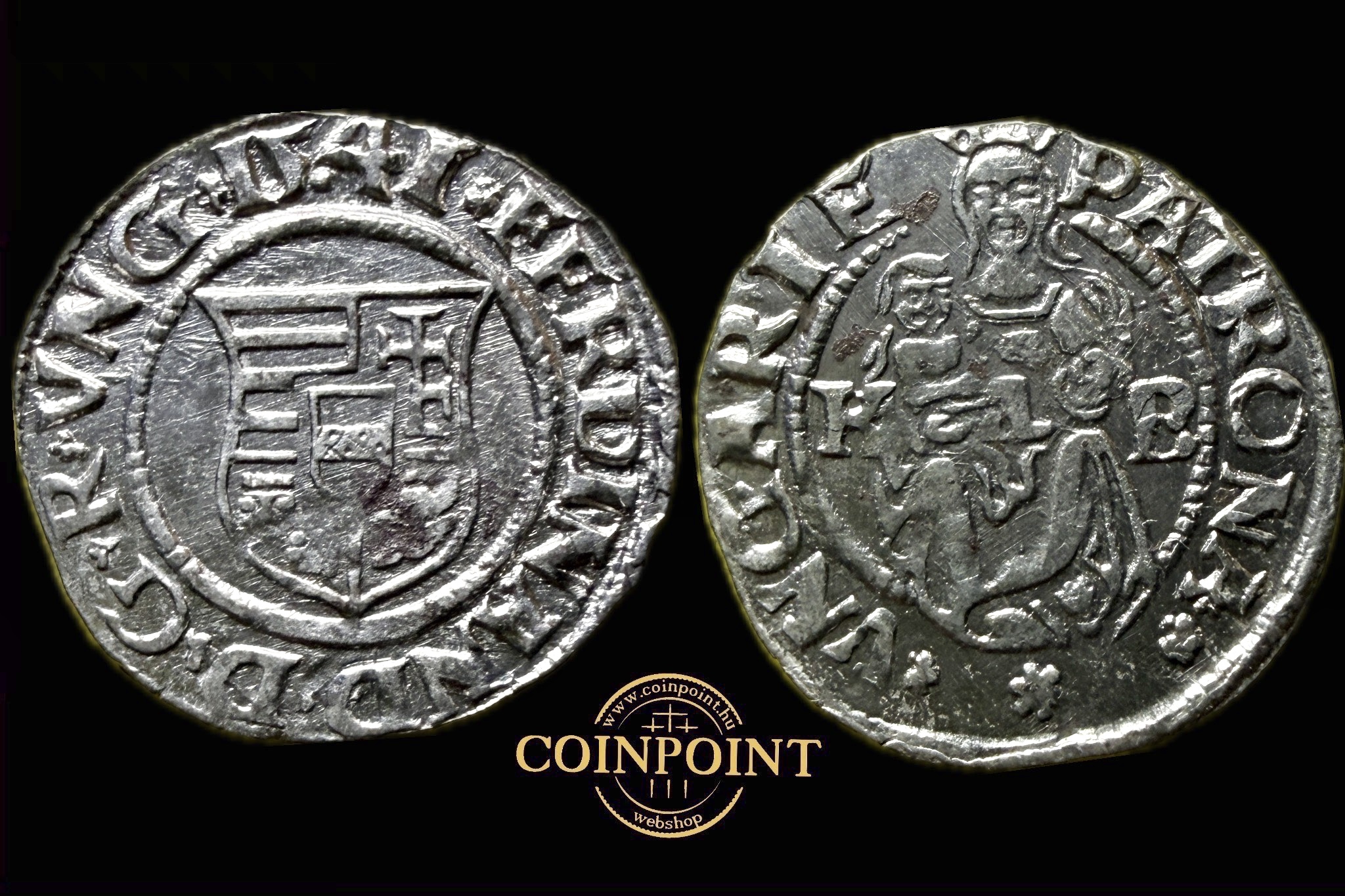 I.Ferdinánd 1541 K-B Dénár ÉH-745