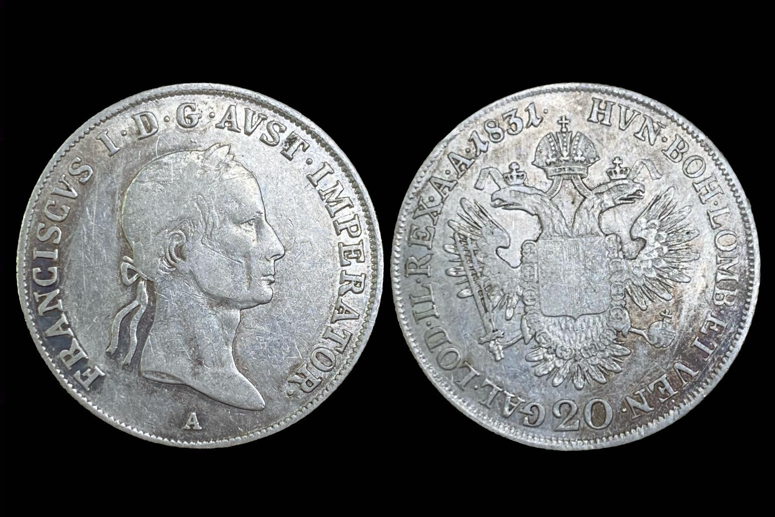 Franz 20 kreutzer (1831)A