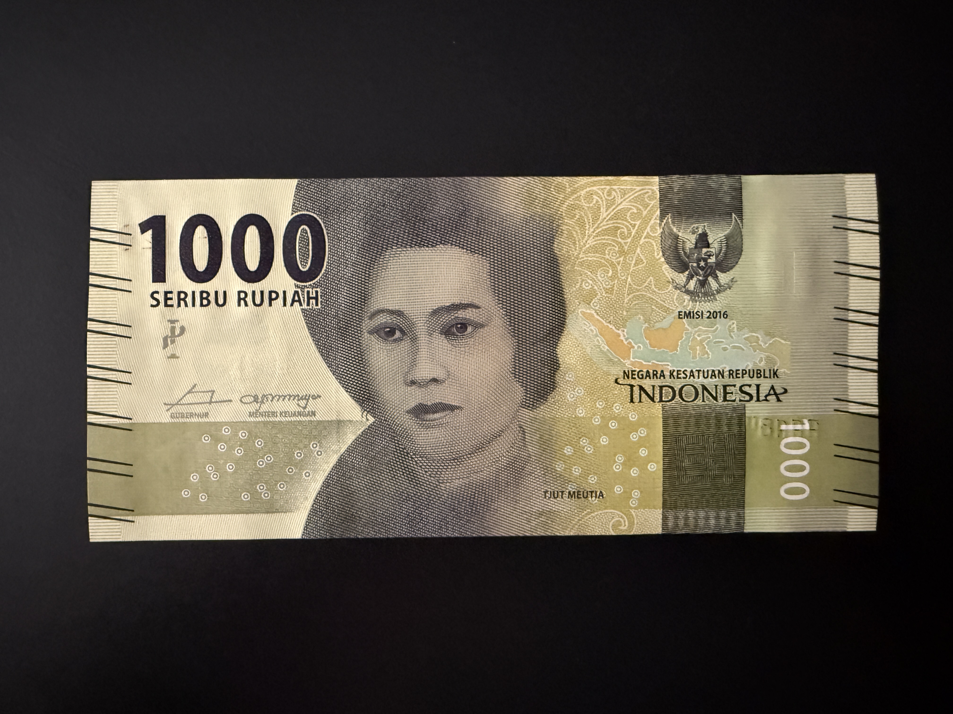 INDONESIA 1000 Rupiah 2016 (P.154) UNC