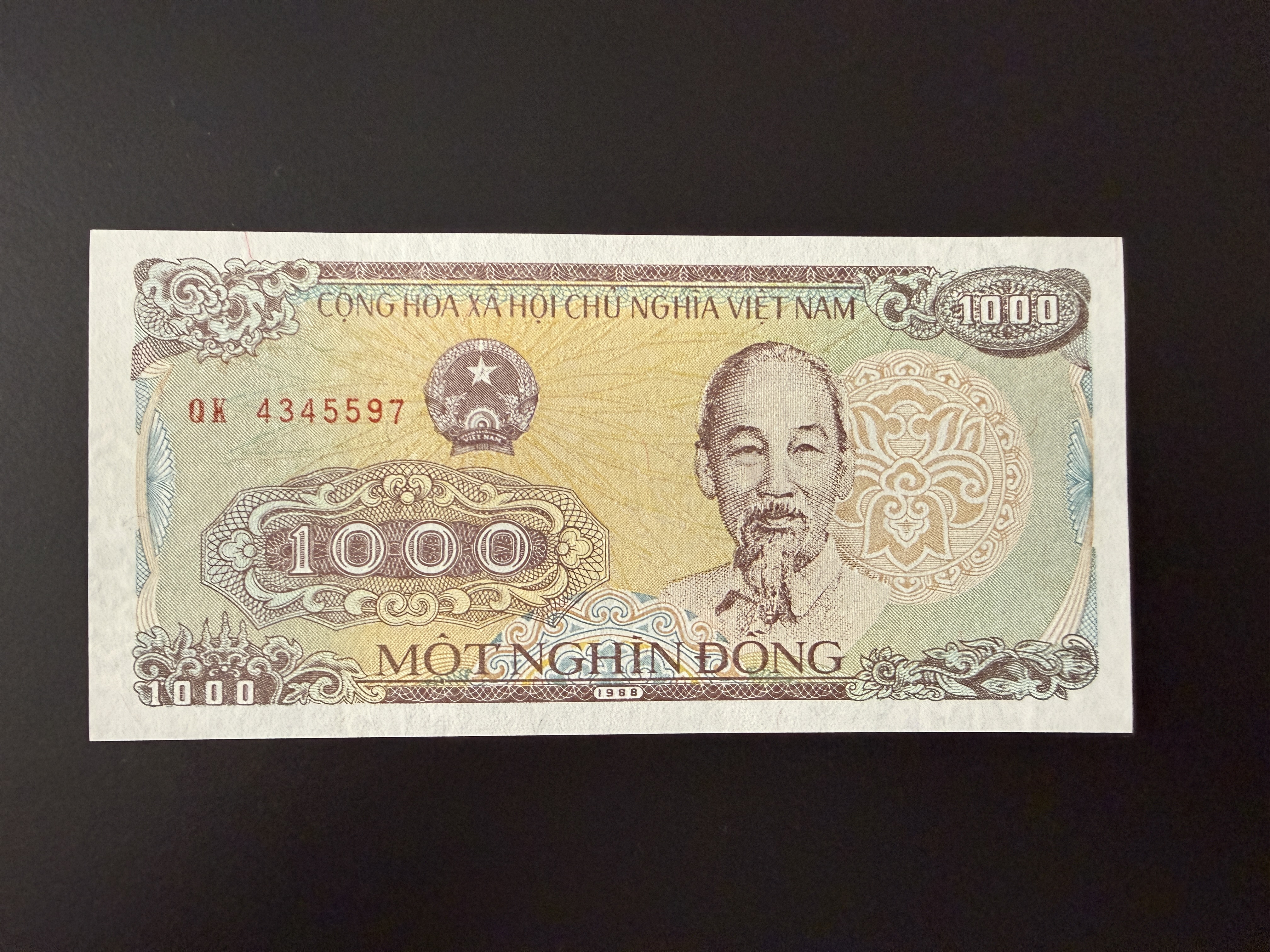 VIETNAM 1000 Ðồng 1988 (P.106) UNC