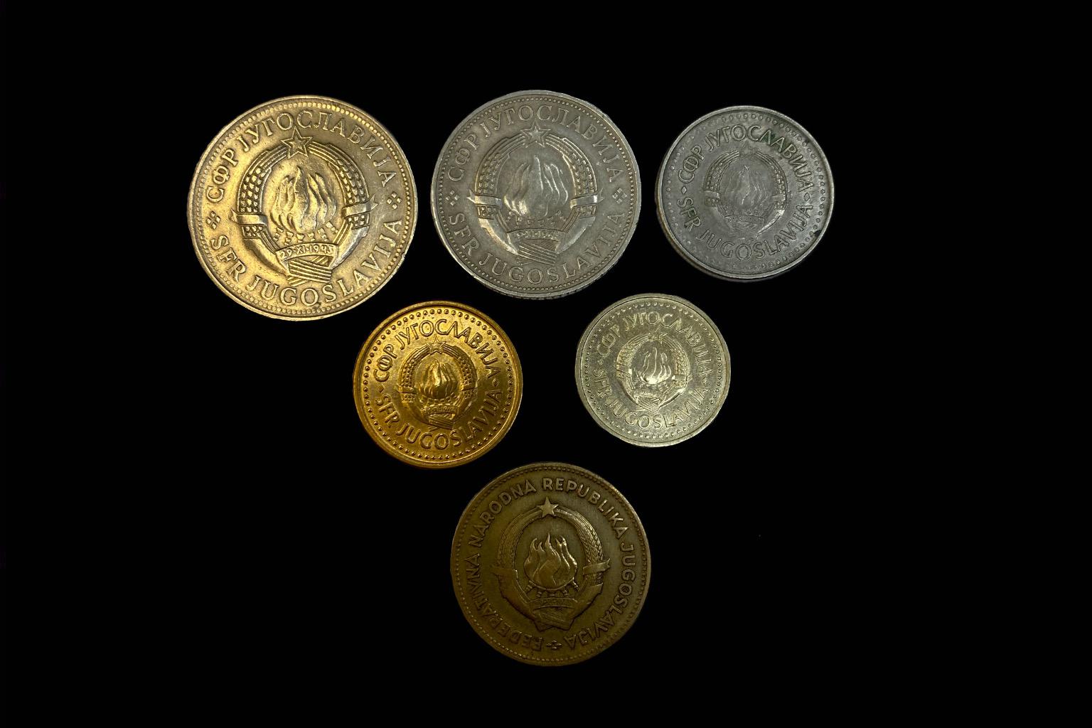 Jugoszláv dínár lot