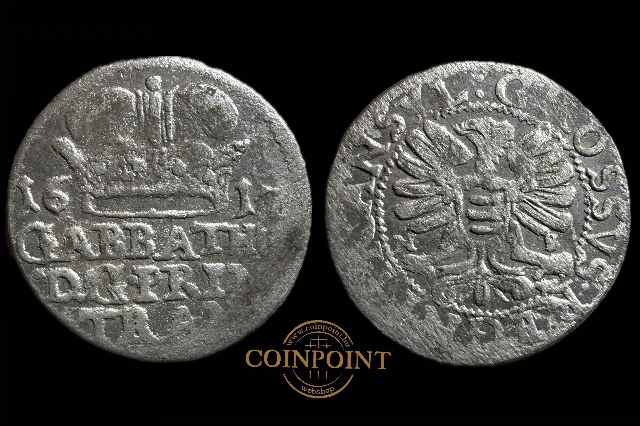 Báthory Gábor garas (1617) N-B Huszár E 290