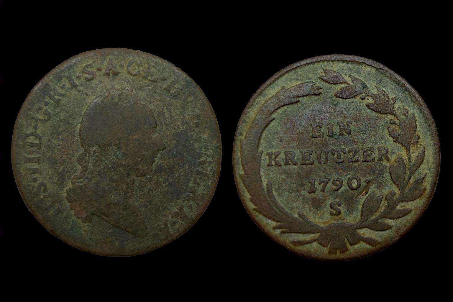II. Joseph (1790)S 1 kreutzer