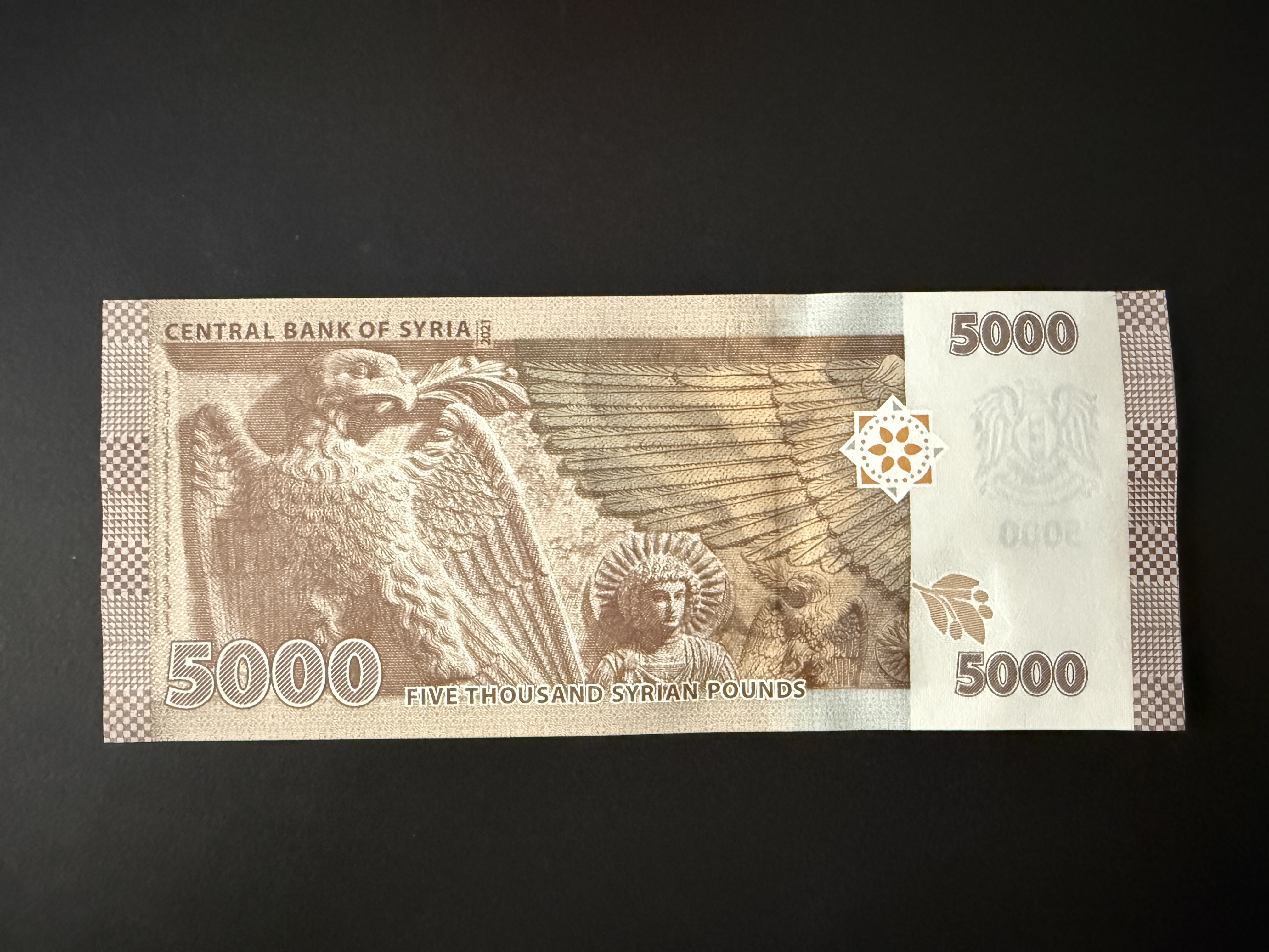 SYRIA 5000 Syrian Pounds 2021 (2023) (P.118) UNC