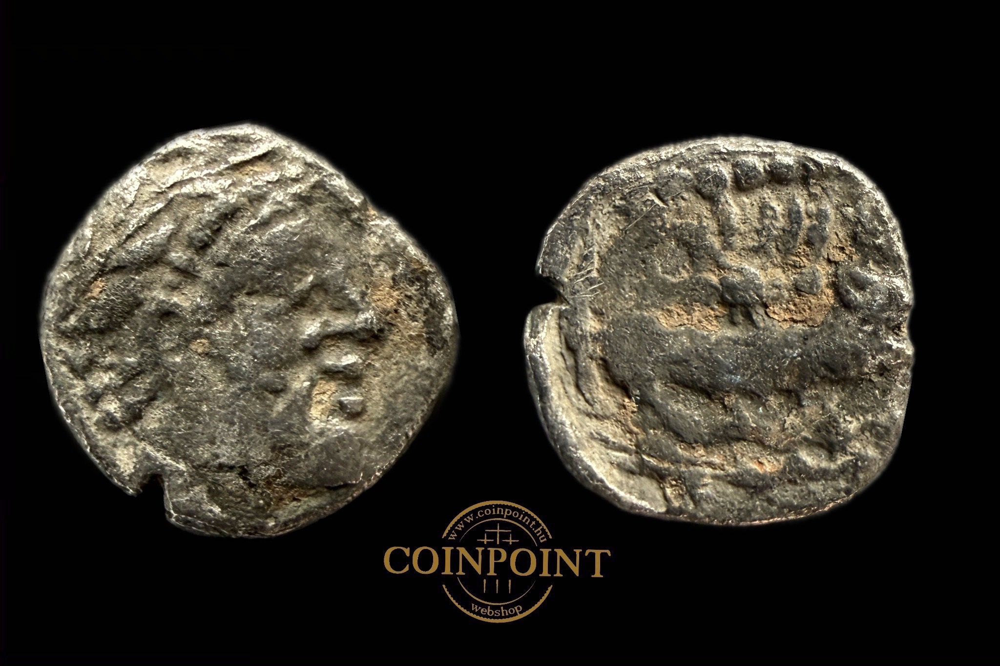 Főnicia Arados Ba‘al-Arwad  (i.e.380-350) obolus HGC 46