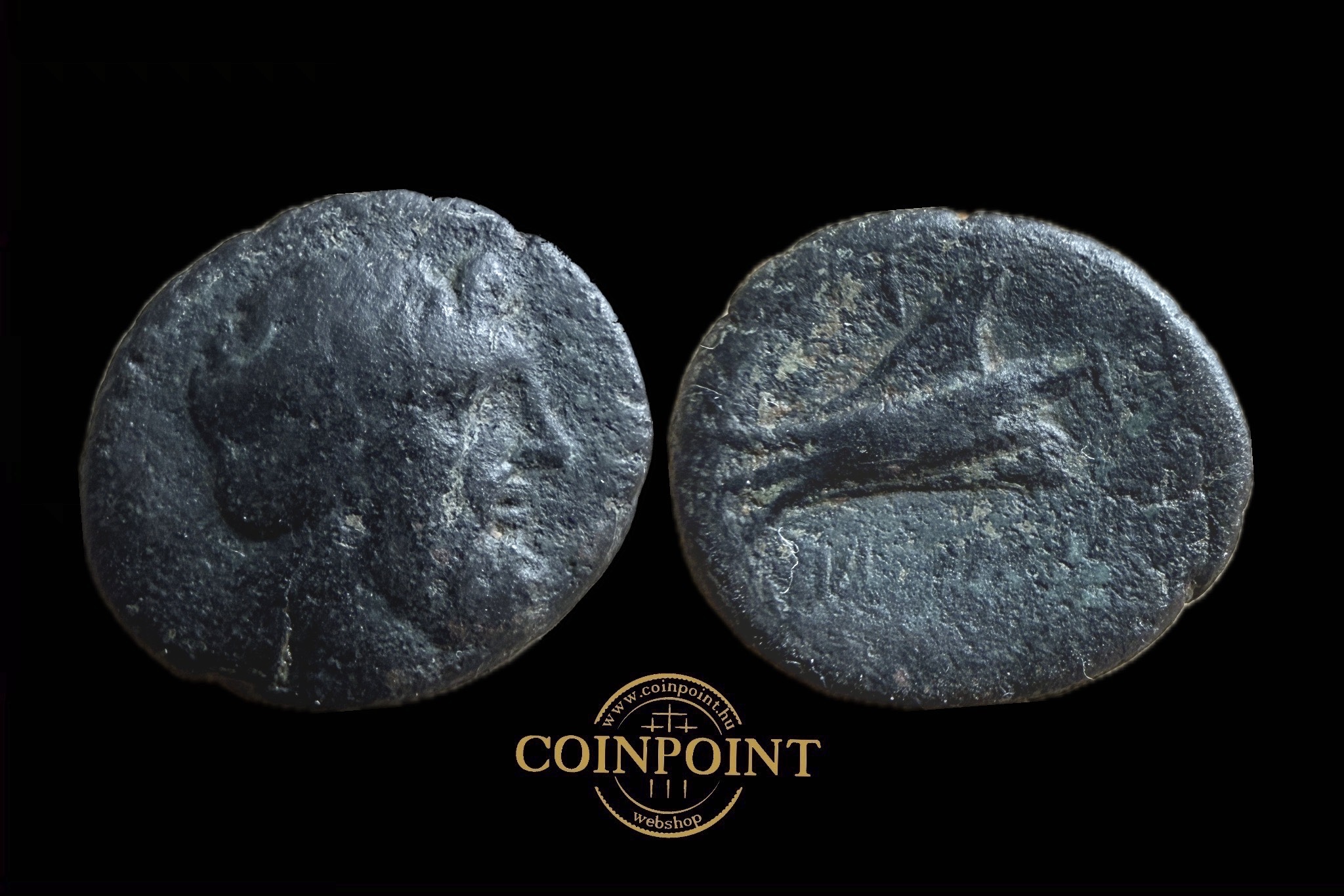 Főnicia Arados Zeus  (i.e.II.sz.) AE  HGC 10,88