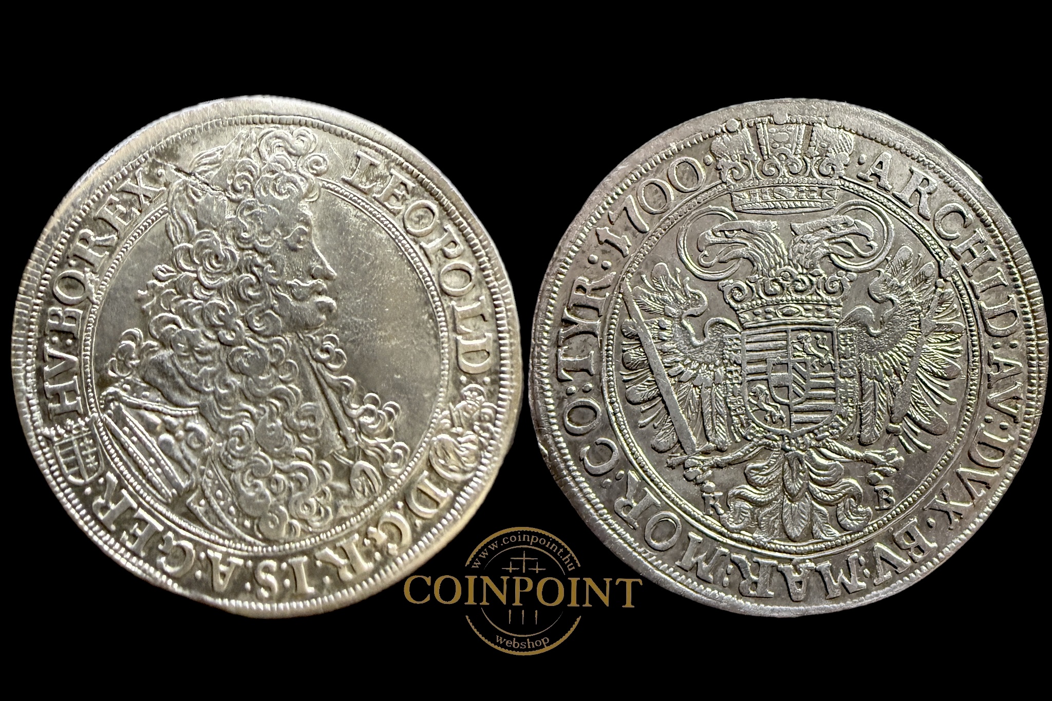 I.Lipót 1/2 Tallér (1700) Éh-1045 K-B