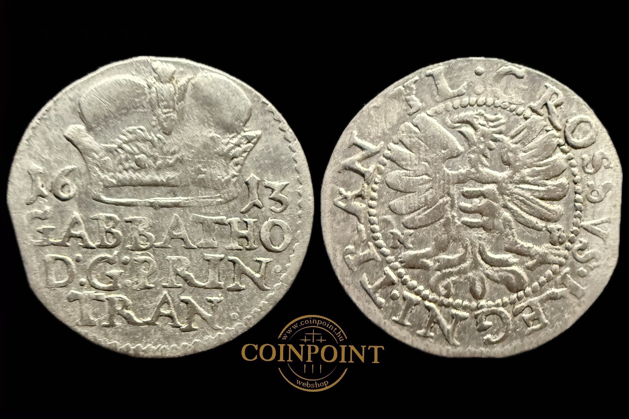 Báthory Gábor garas (1613) N-B Huszár E 290