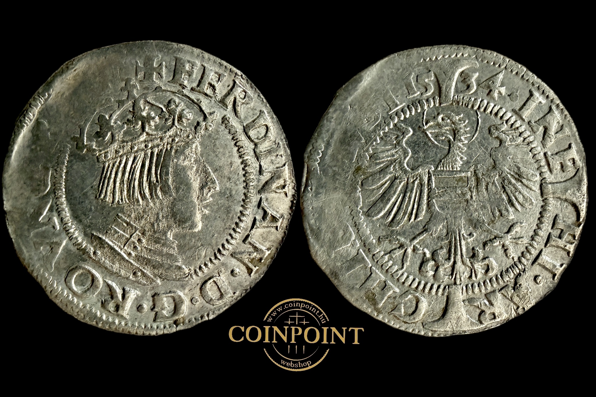 I. Ferdinánd 1534 3 Krajcár