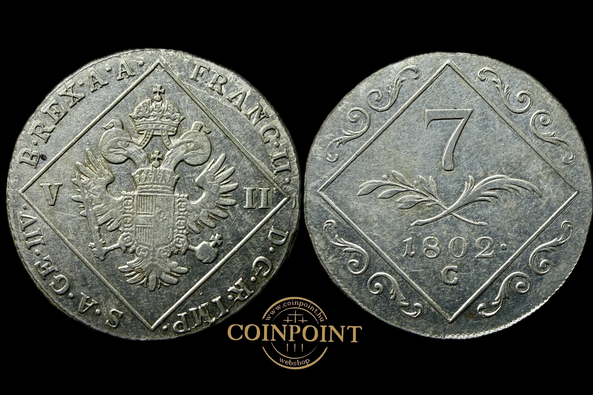 Ferenc 7 Krajcár (1802)C Prága