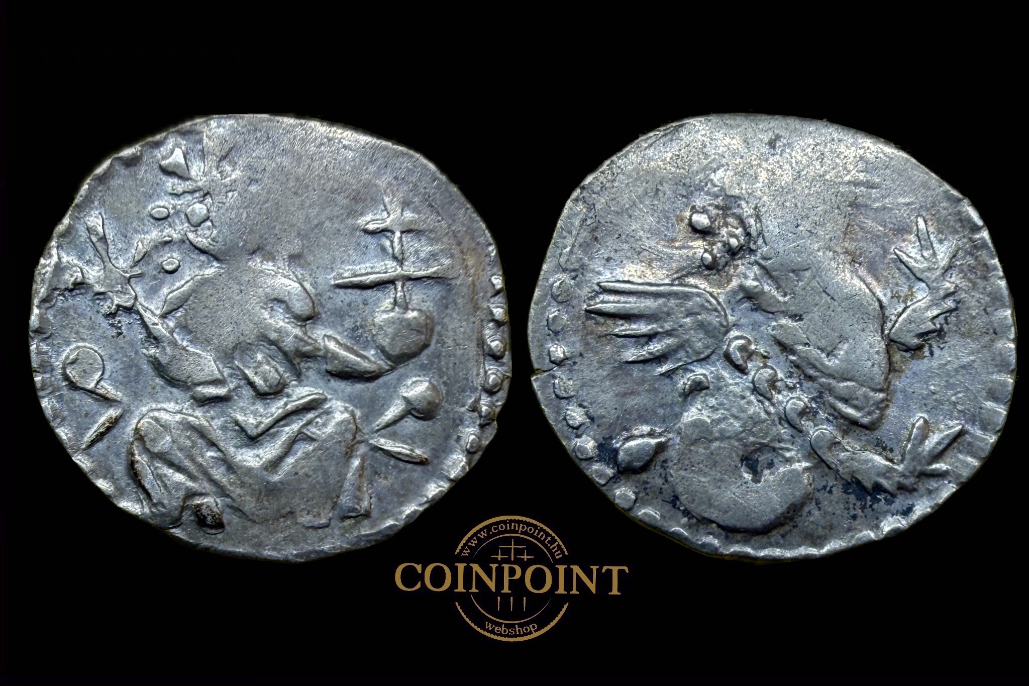 Vencel (1301-1305) Dénár ÉH-343