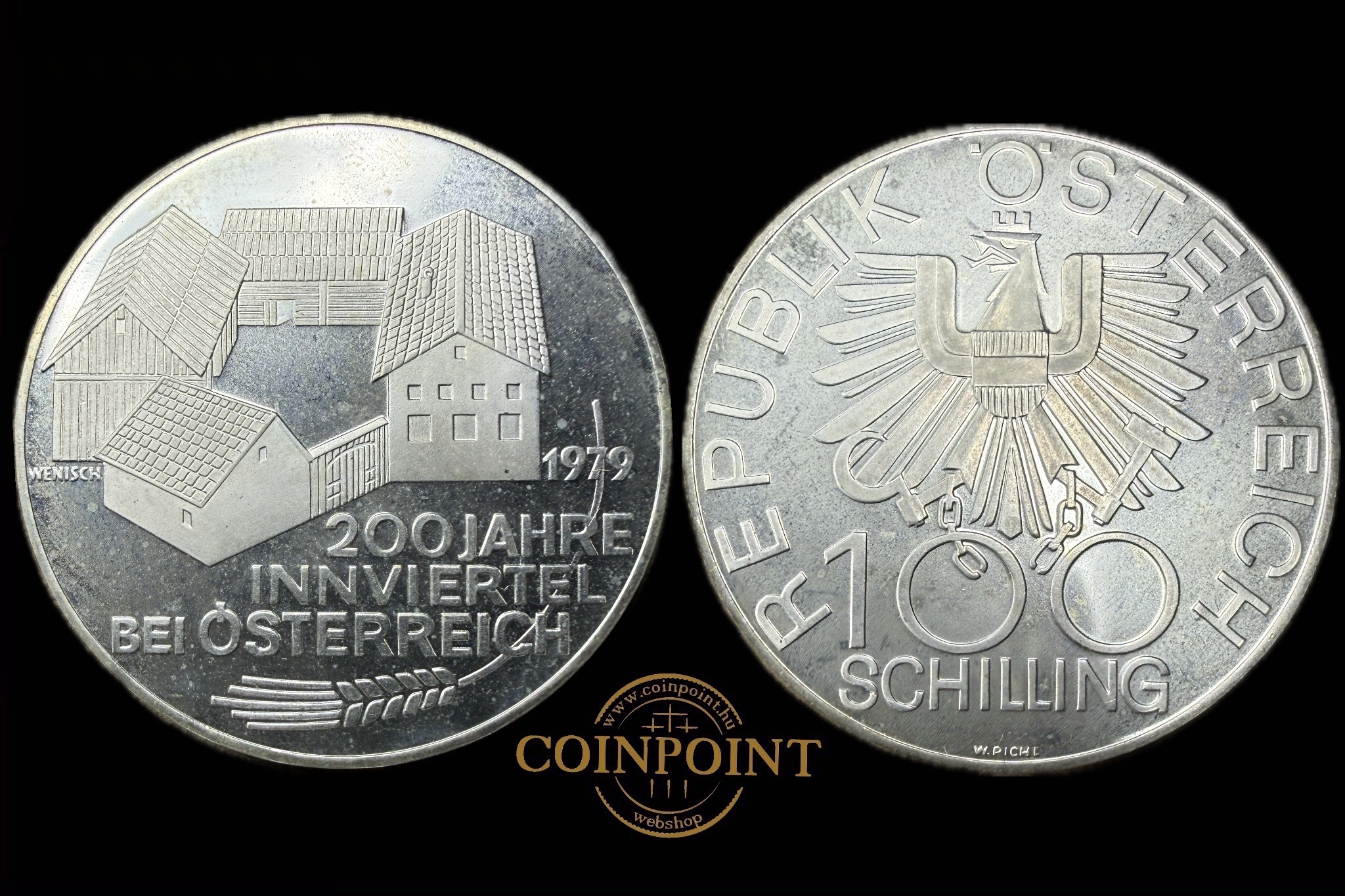 Ausztria 100 Schilling UNC Proof