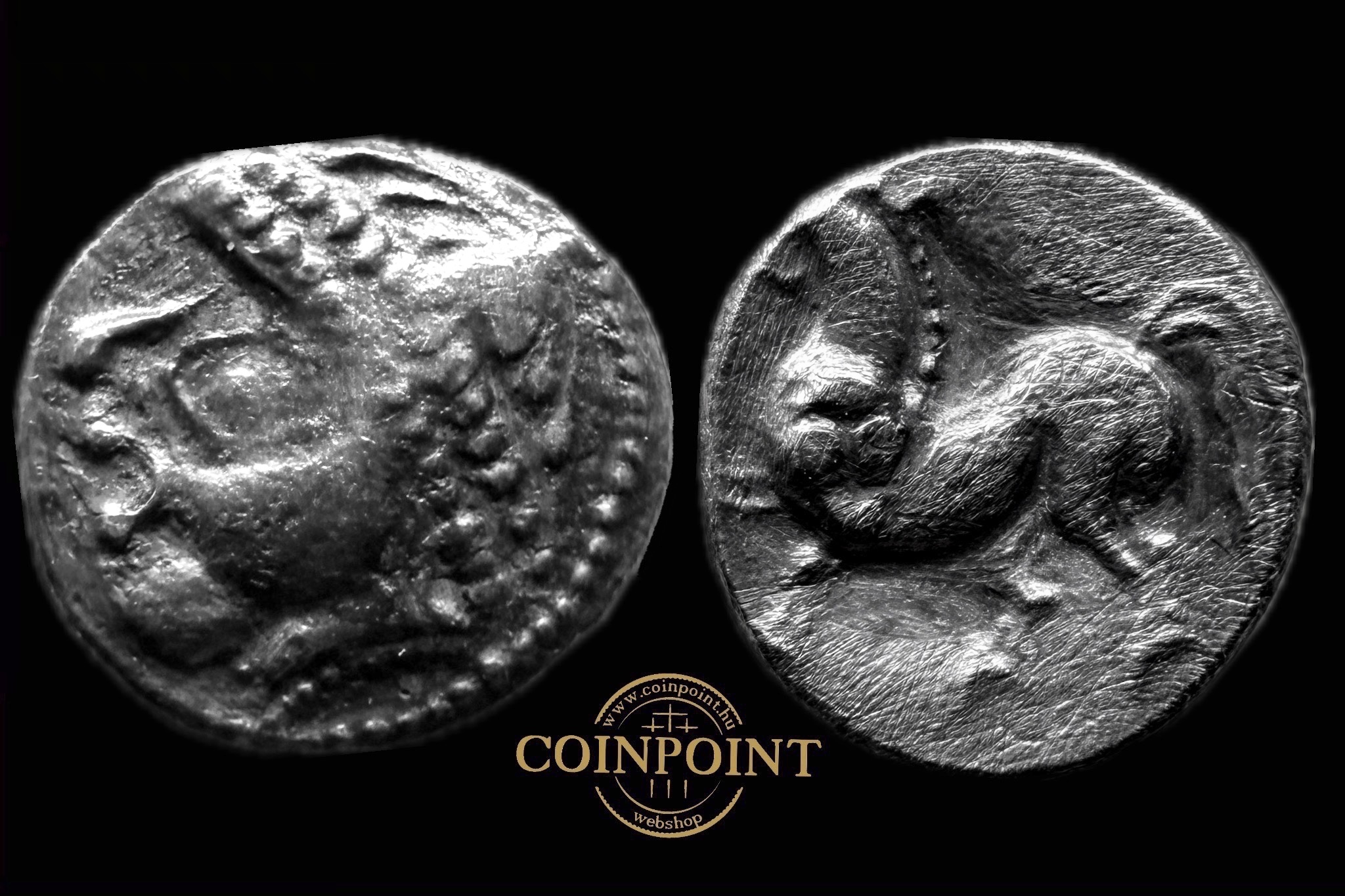 Kelta Obolus Gjurgjevac típus (i.e. I.-II.sz)