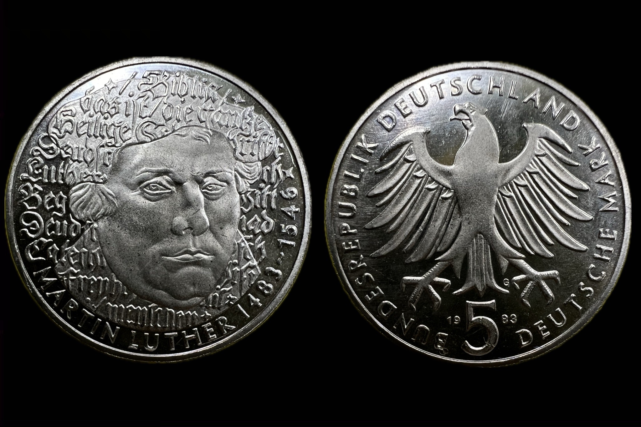 5 márka (1983)G Németország BU 