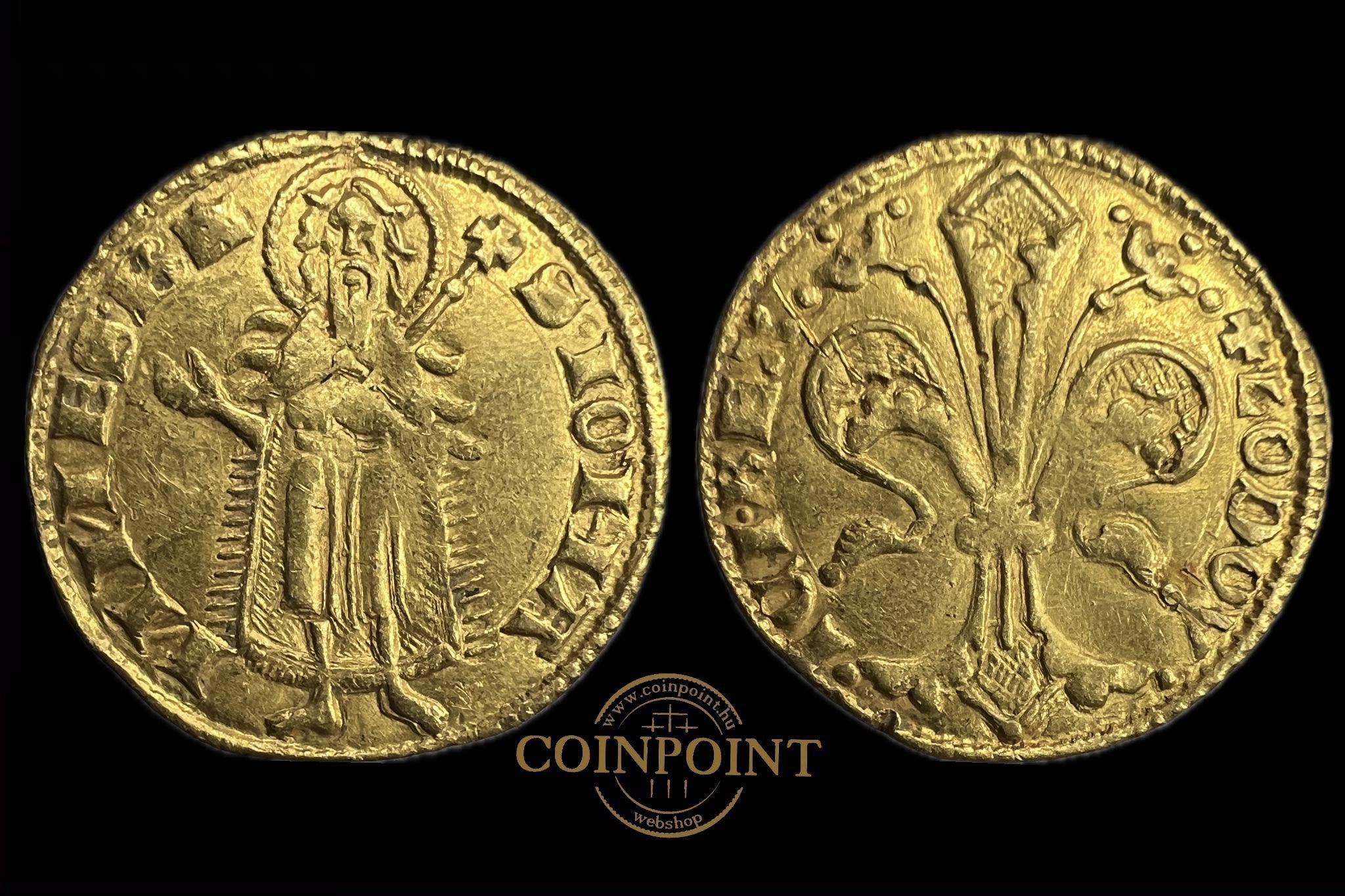 I.Nagy Lajos Aranyforint 1342-1353 AK-3