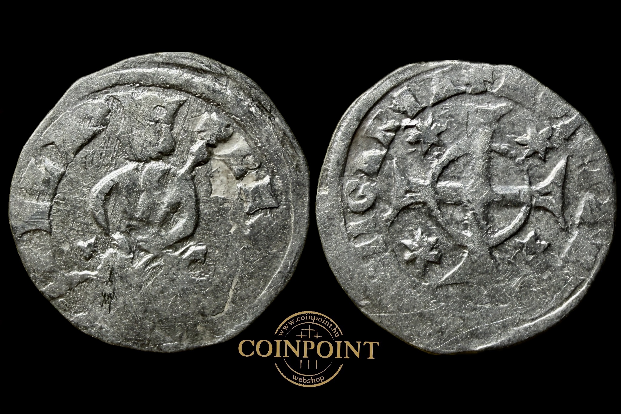 IV. Béla dénár Éh-218 Dénár (1235-1270)
