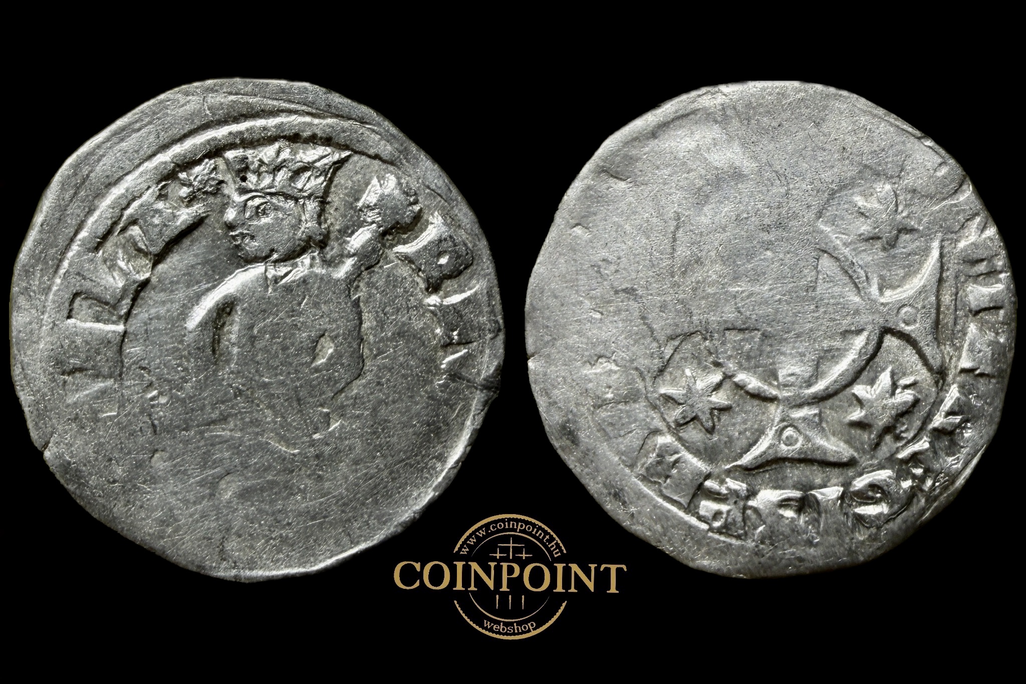 IV. Béla dénár Éh-218 Dénár (1235-1270)