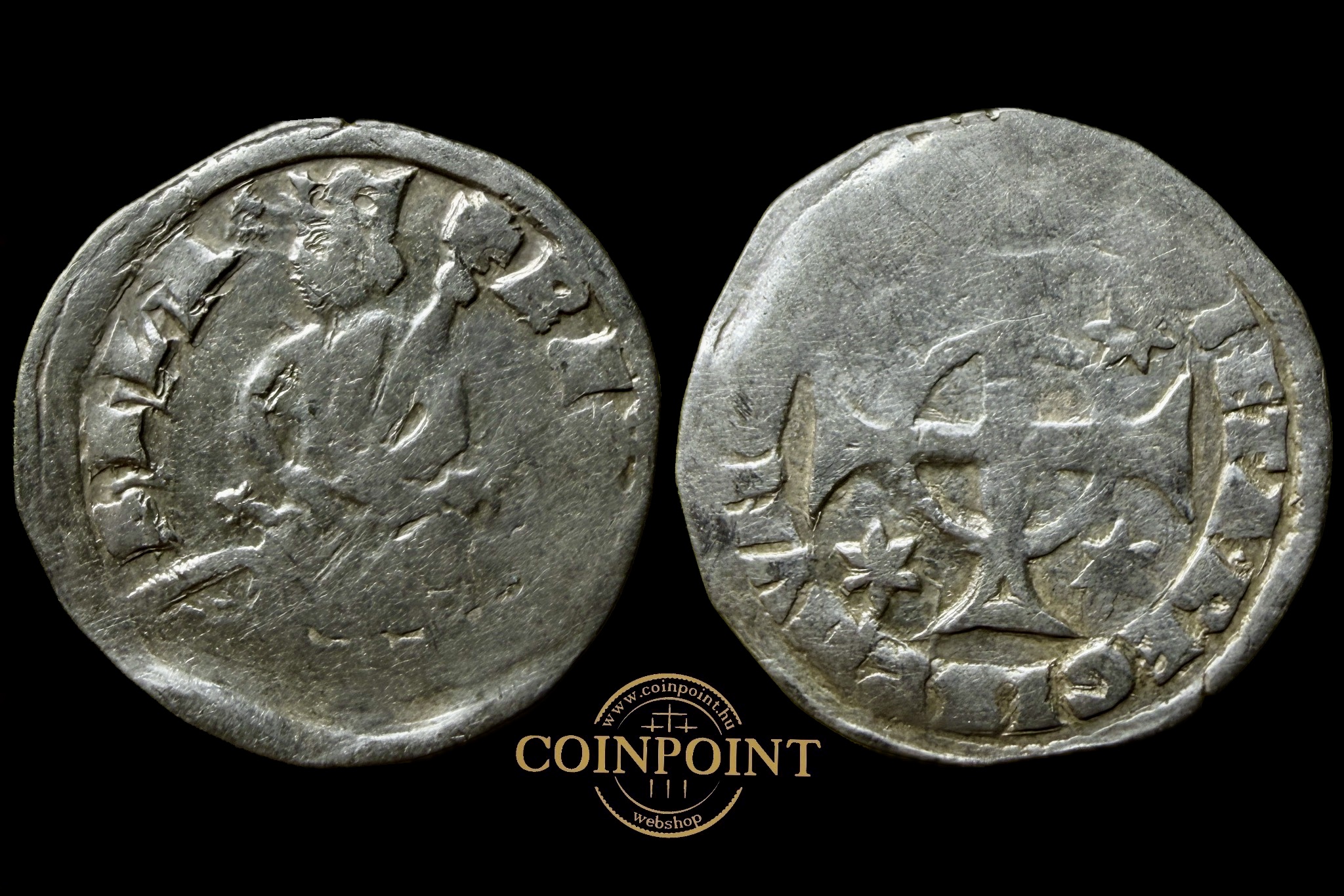 IV. Béla dénár Éh-218 Dénár (1235-1270)