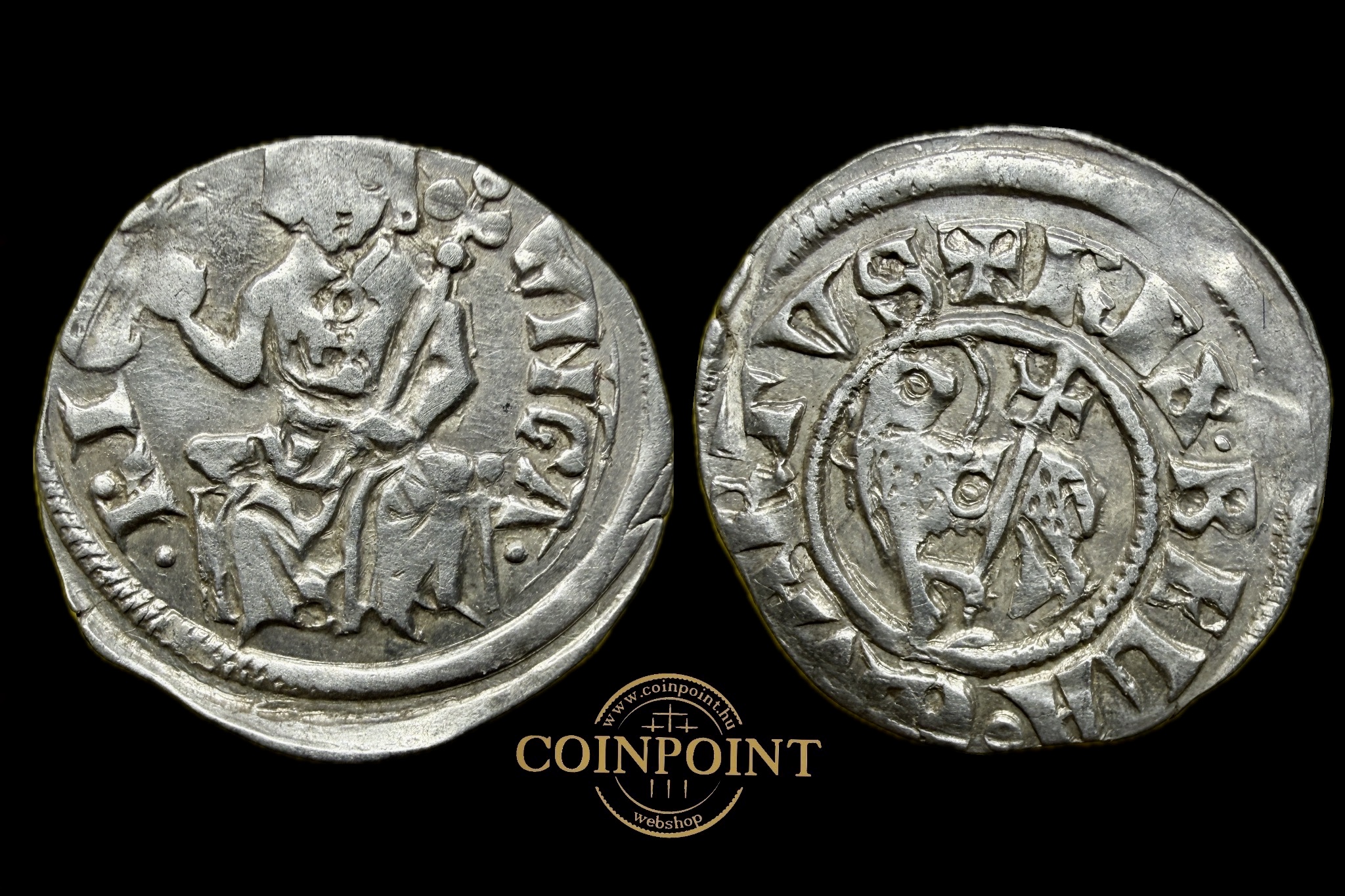 IV. Béla dénár Éh-213 Dénár (1235-1270)