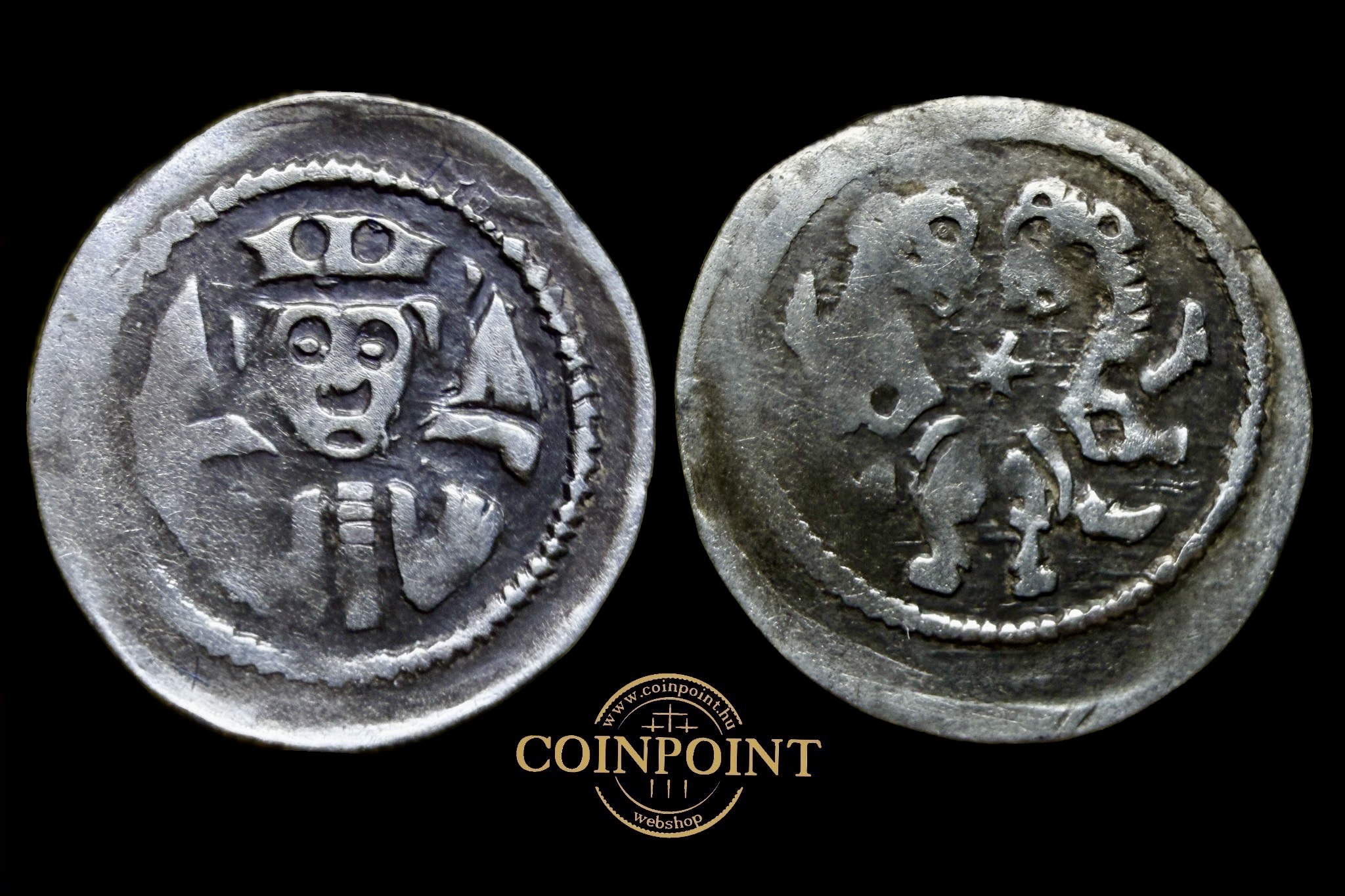 II.András Dénár ÉH-162 (1205-1235)