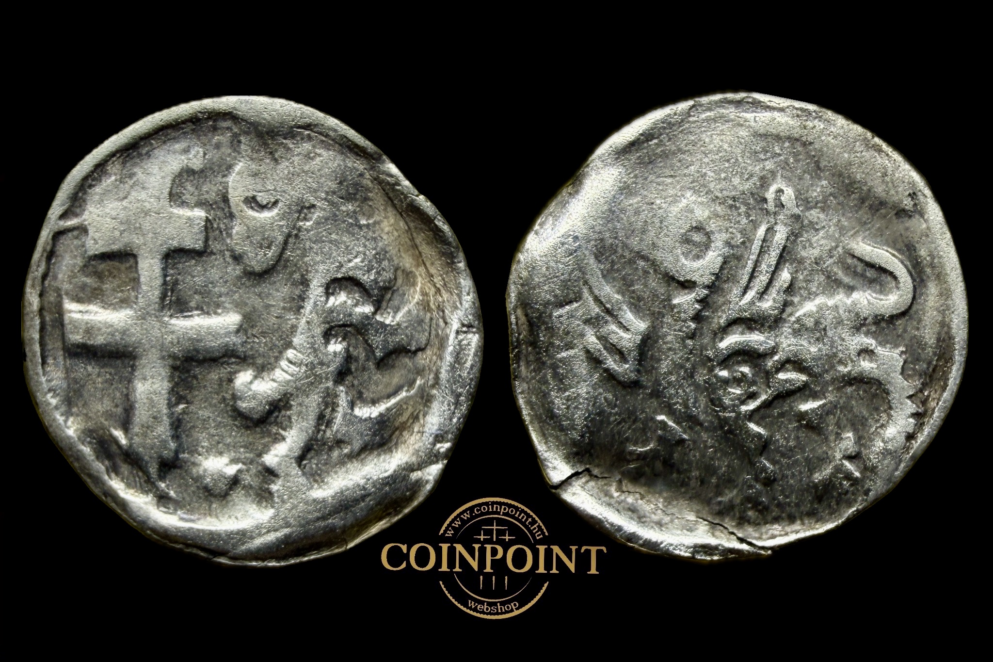 II.András Dénár ÉH-190 (1205-1235)