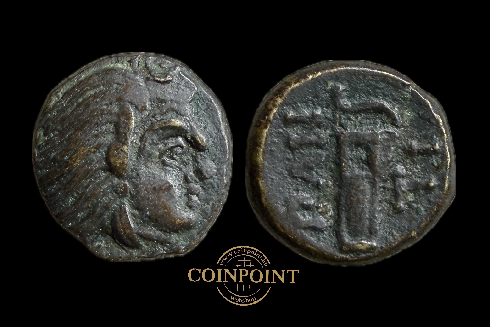 Bosporus Királyság Pantikapion Cimmerian (i.e.310-304) HALF! AE