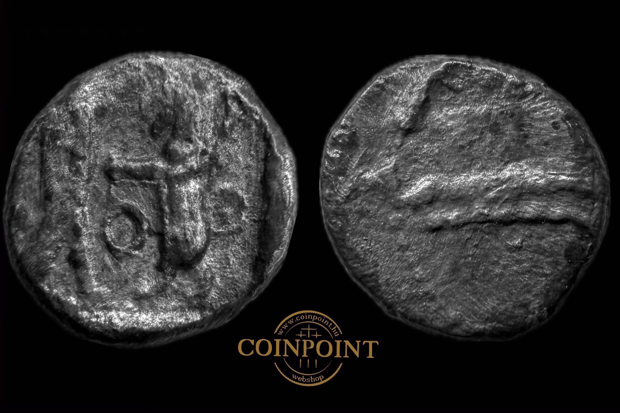 Főnicia Sidon obolus (i.e.401-333) 1/16 Shekel